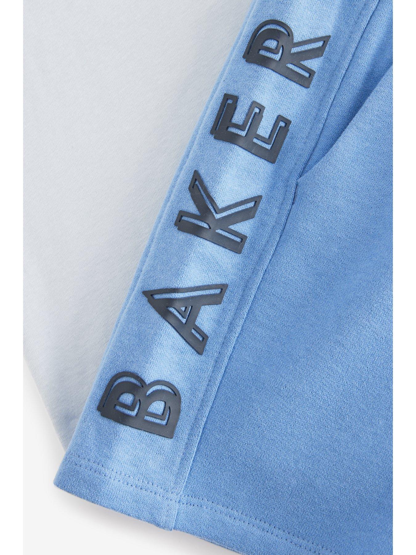 Image 4 of 5 of Ted Baker Baker By Ted Baker Boys Blue Short Set
