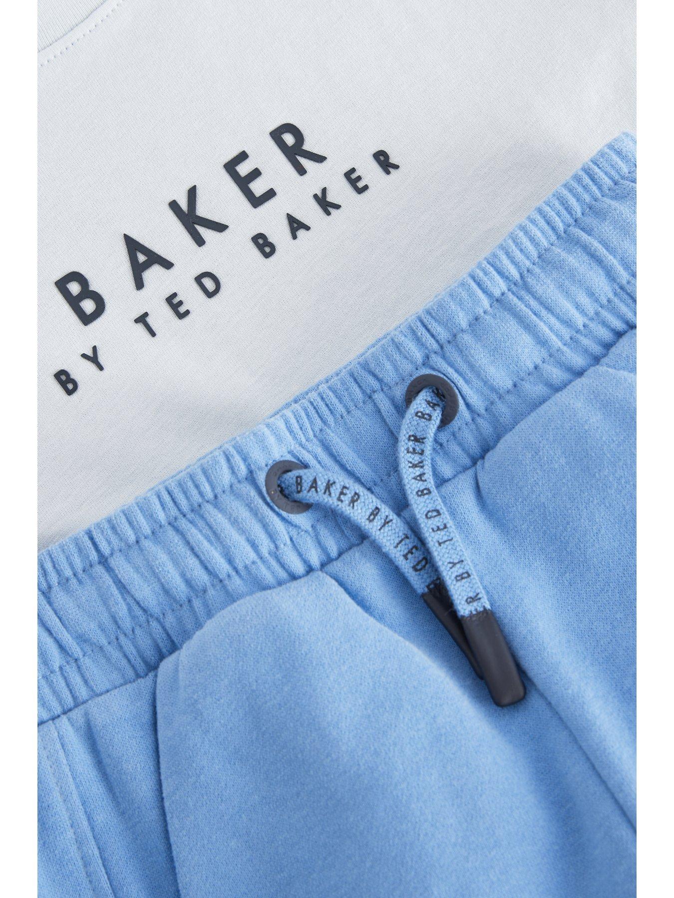 Image 5 of 5 of Ted Baker Baker By Ted Baker Boys Blue Short Set