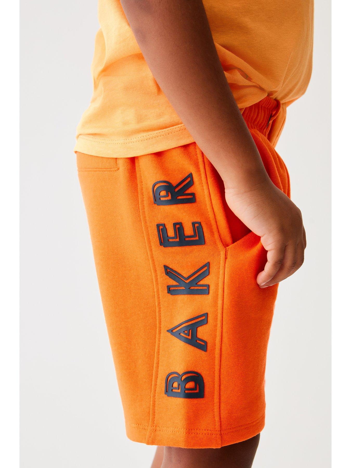 Ted Baker Baker By Ted Baker Boys Orange Short Set | Very.co.uk