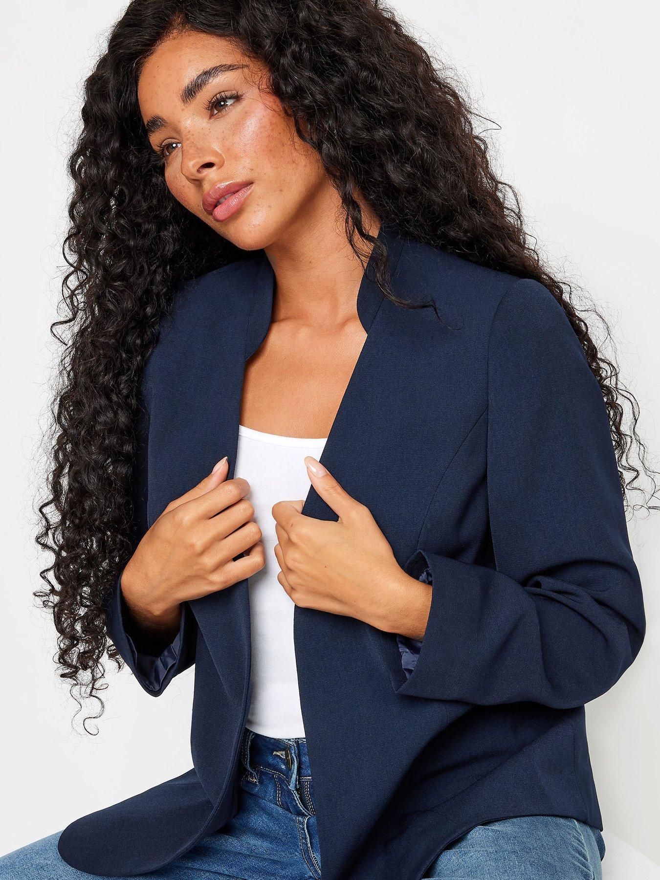 Petite navy blazer clearance