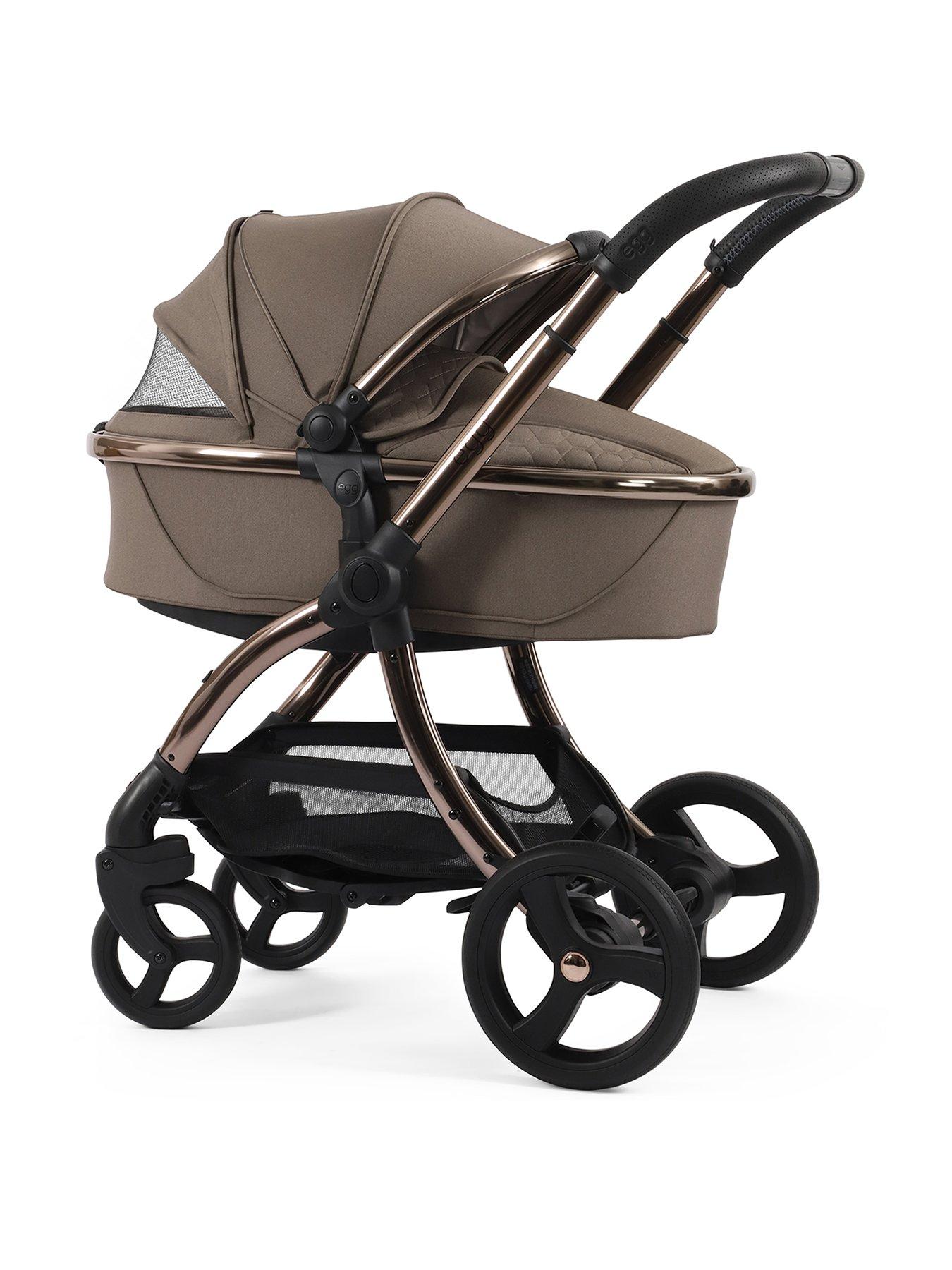 Image 3 of 7 of Egg egg3 Luxury Bundle with Egg Shell Car Seat -&nbsp;Mink