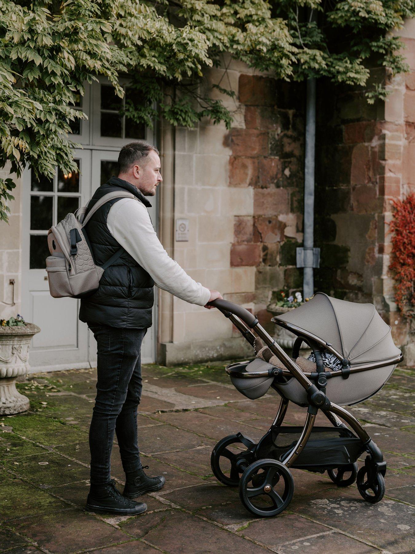 Image 7 of 7 of Egg egg3 Luxury Bundle with Egg Shell Car Seat -&nbsp;Mink