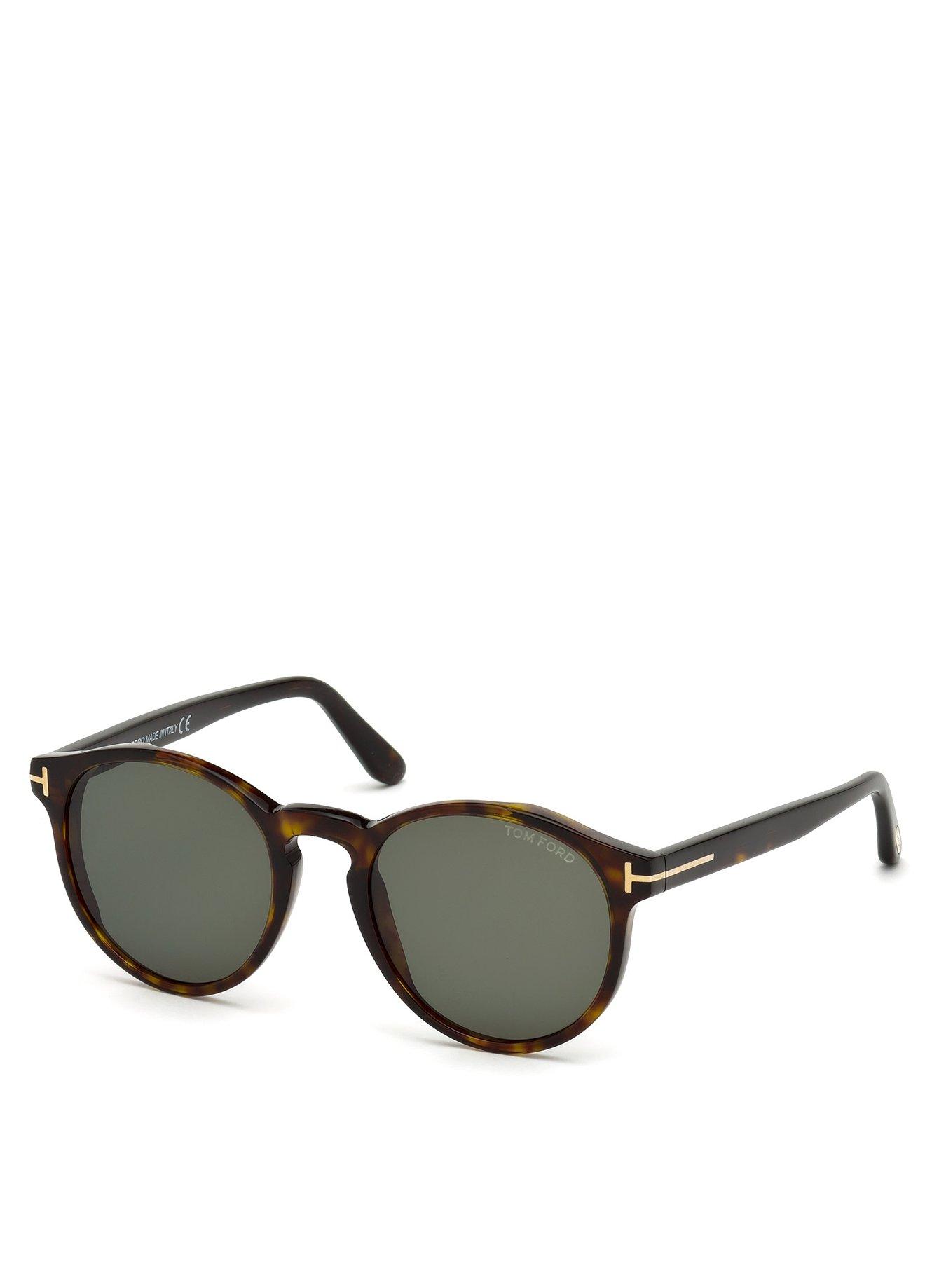undefined Mens Ian-02 Round Sunglasses
