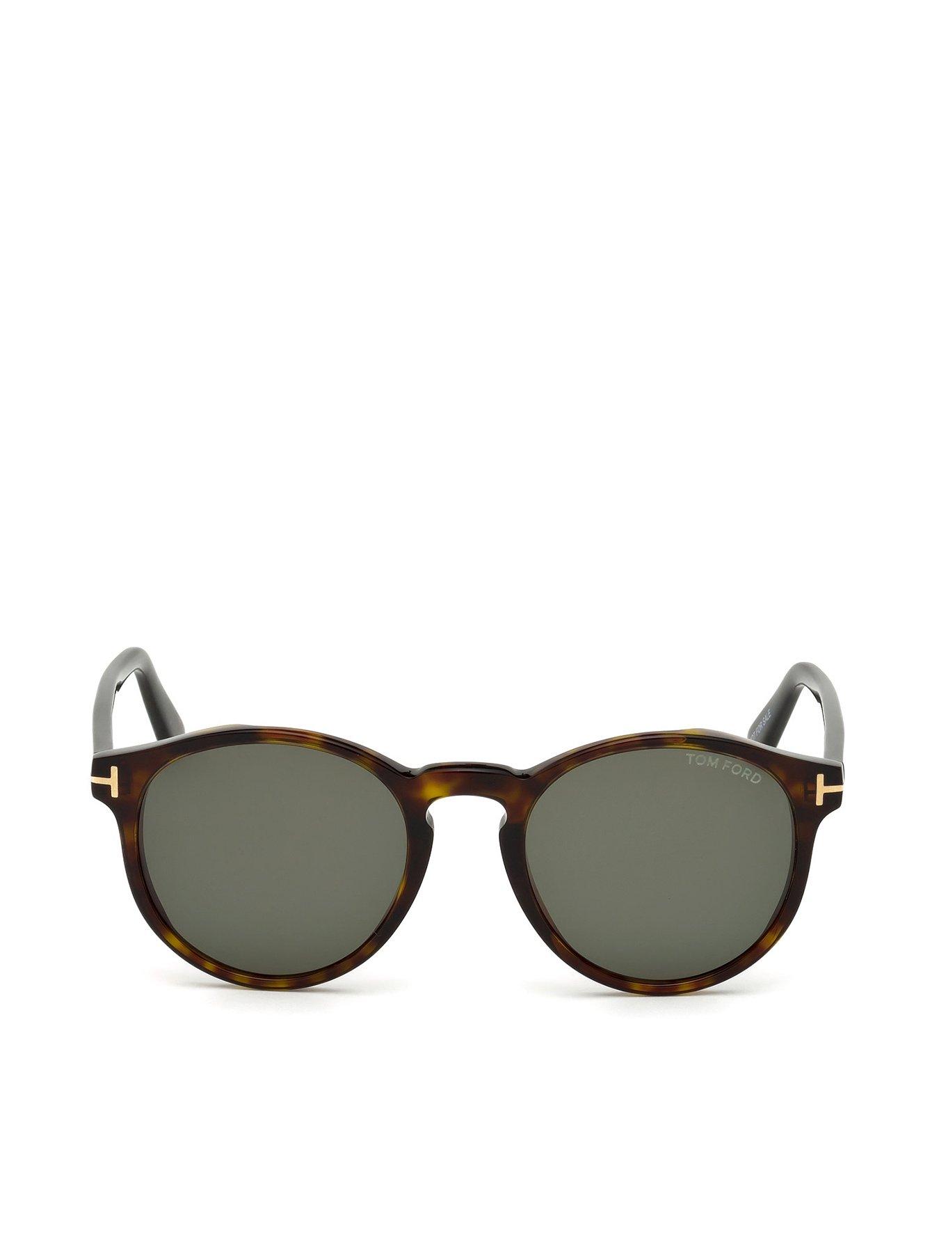 Tom Ford Mens Ian-02 Round Sunglasses
