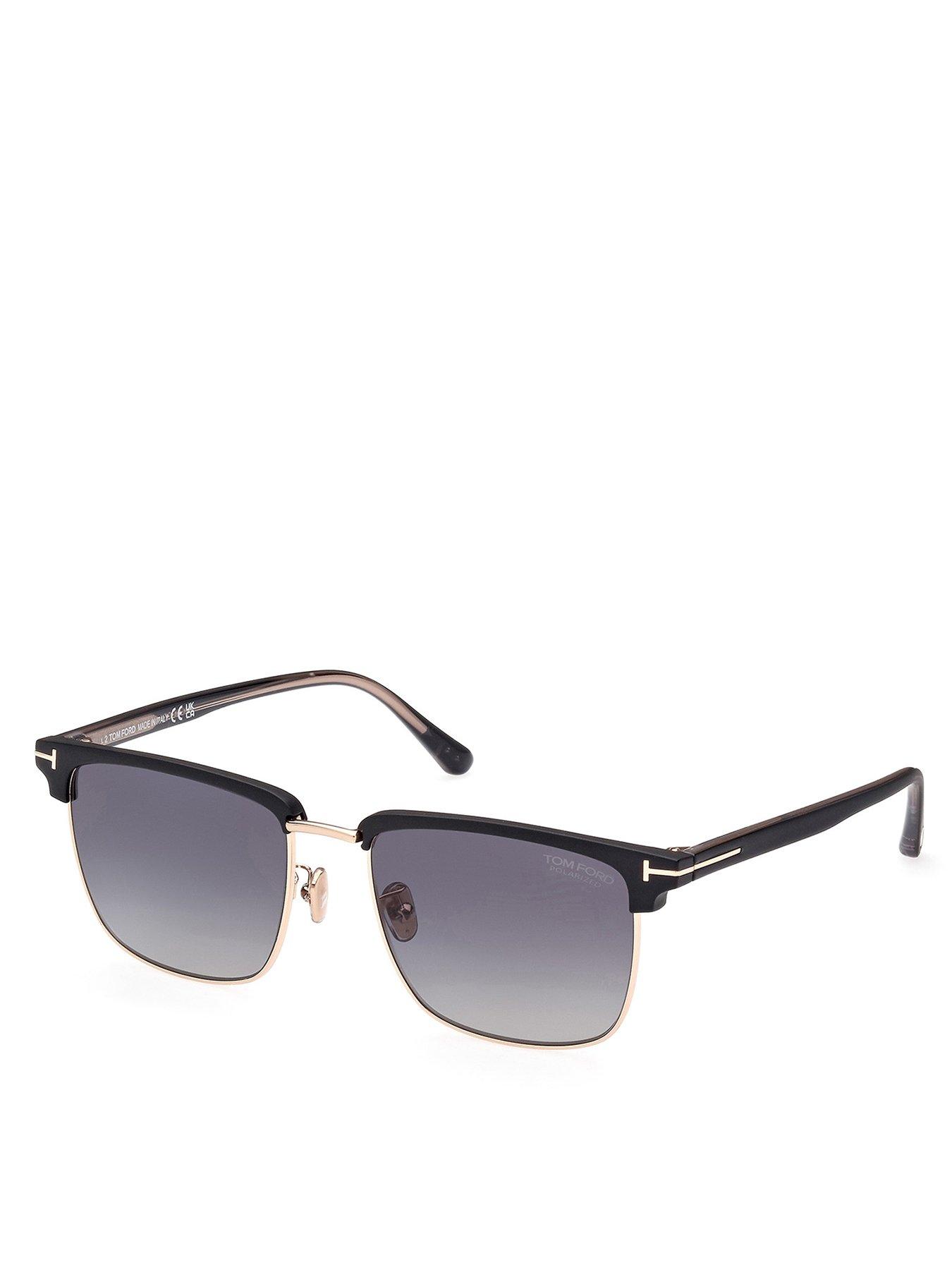 undefined Mens Hudson-02 Clubmaster Sunglasses