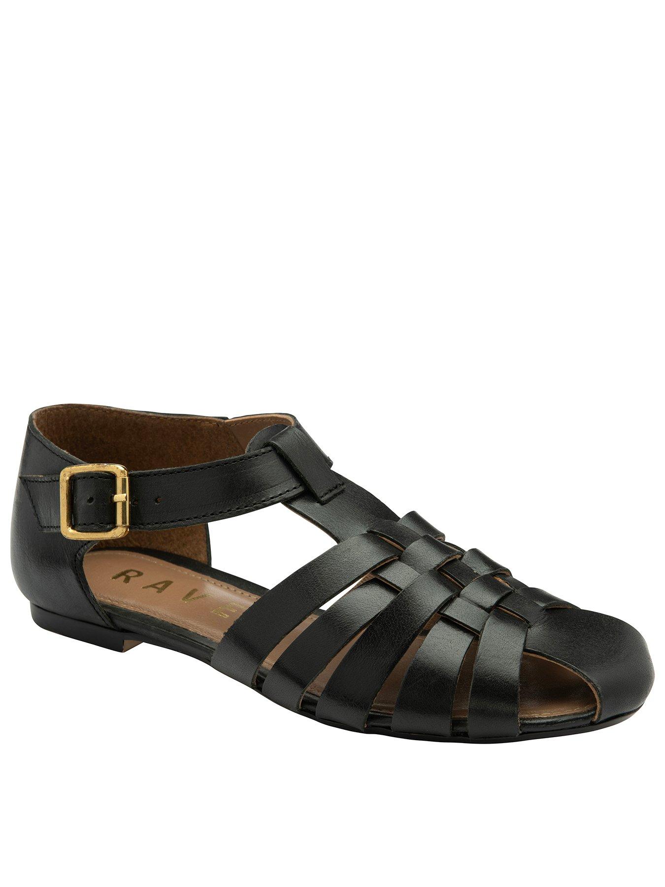 Ladies leather gladiator sandals uk online