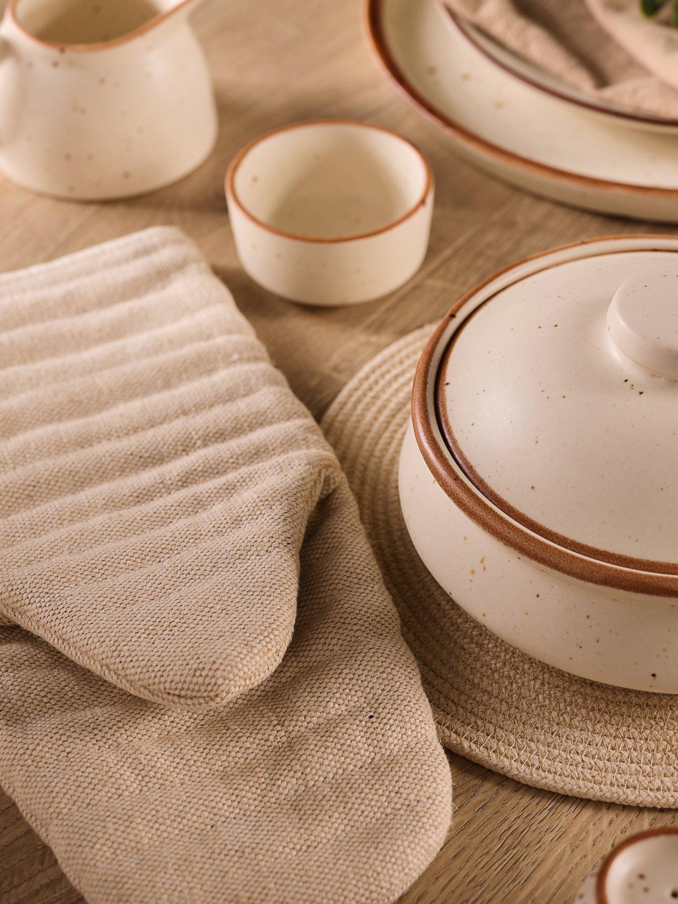 Product photograph of Hestia Rustica Dipping Bowls Ndash Set Of 6 from very.co.uk