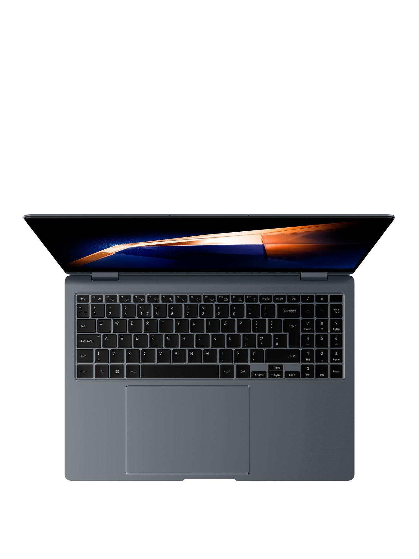 Image 3 of 7 of Samsung Galaxy Book4 Pro 360 (2024) Touchscreen Laptop - 16in WQXGA+,&nbsp;Intel Core Ultra 7, 16GB 1TB - Moonstone Grey