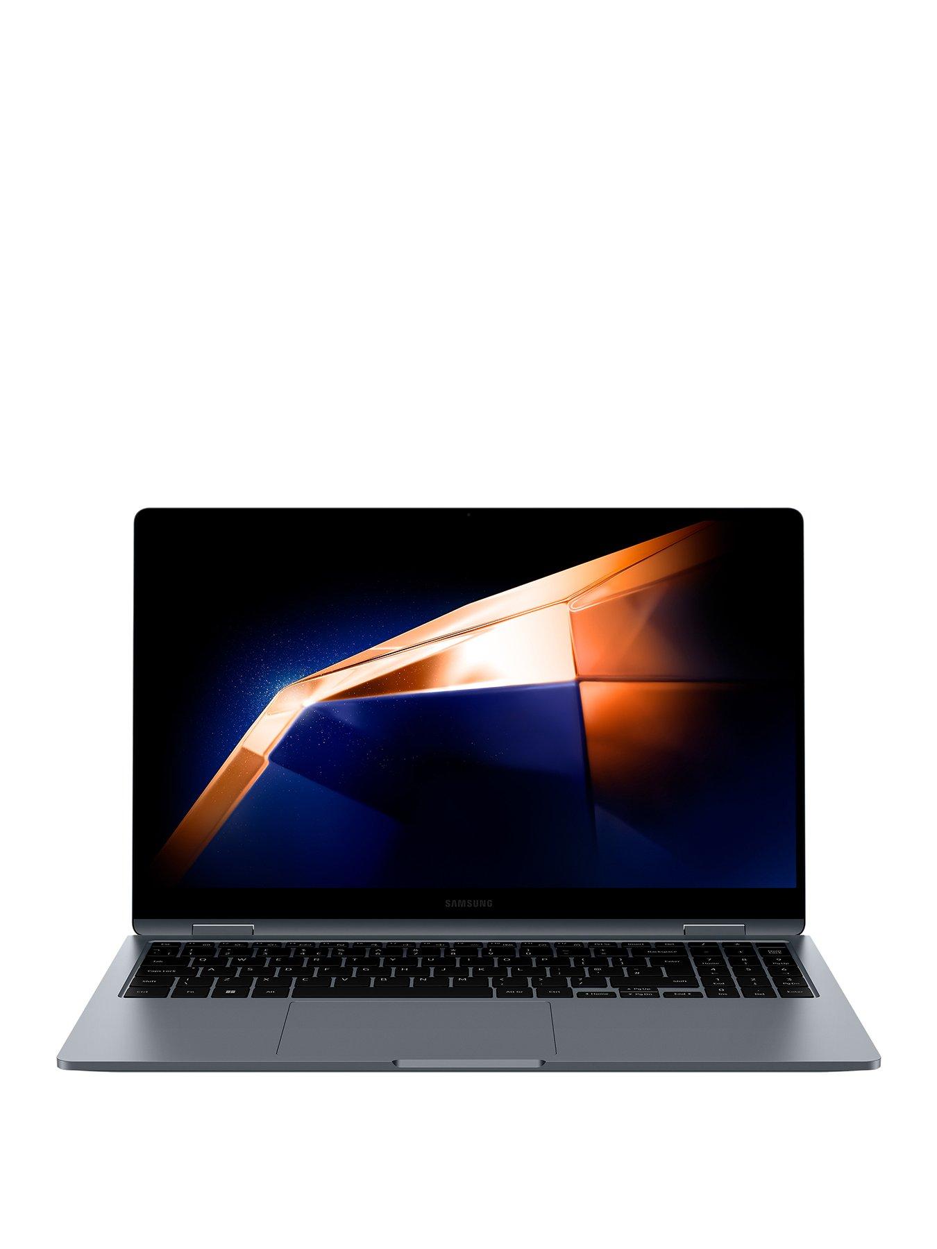 Image 2 of 7 of Samsung Galaxy Book4 360 (2024) Touchscreen Laptop - 15.6in FHD, Intel Core 5,&nbsp;8GB RAM,&nbsp;256GB SSD - Grey