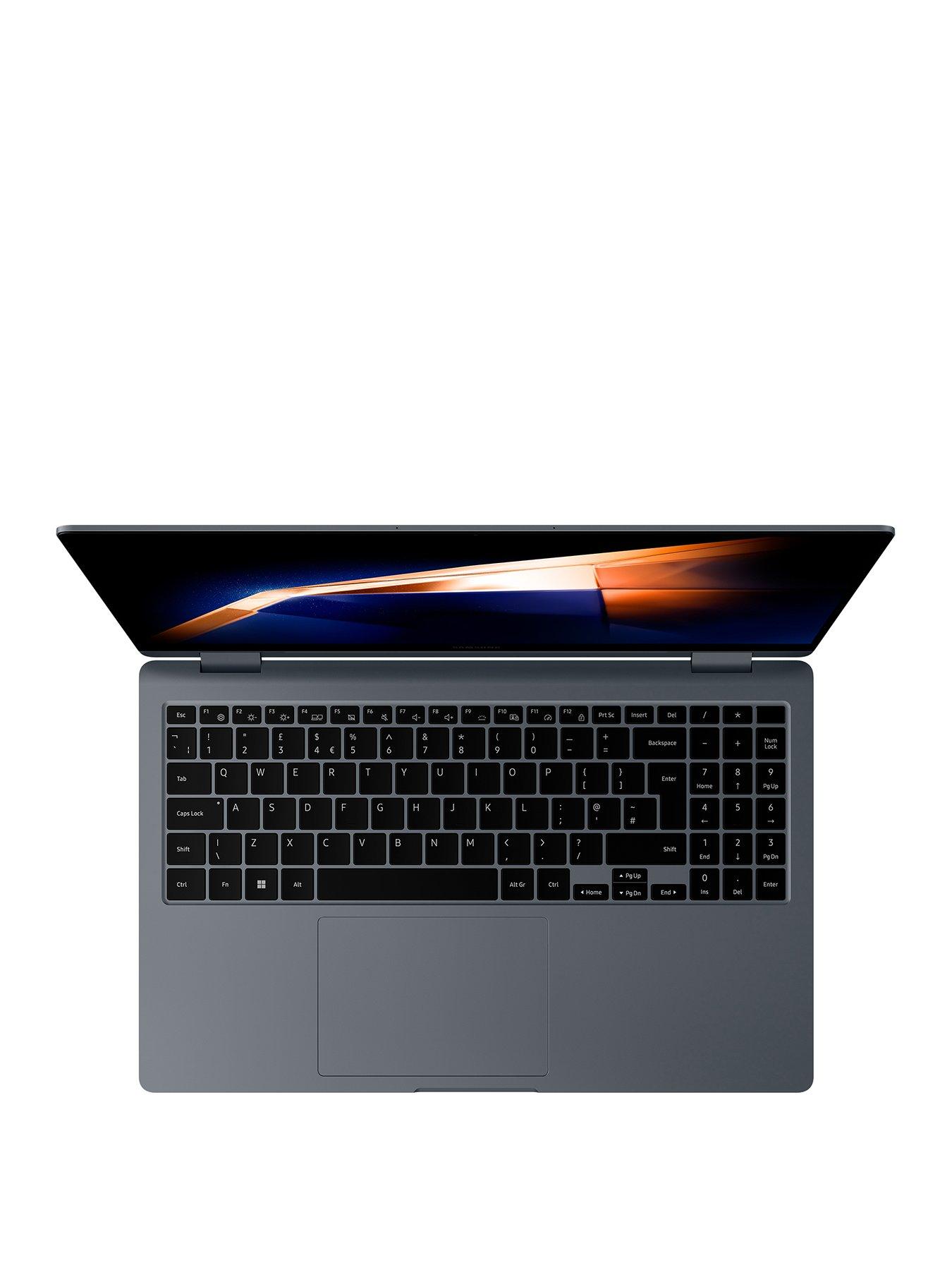 Image 3 of 7 of Samsung Galaxy Book4 360 (2024) Touchscreen Laptop - 15.6in FHD, Intel Core 5,&nbsp;8GB RAM,&nbsp;256GB SSD - Grey