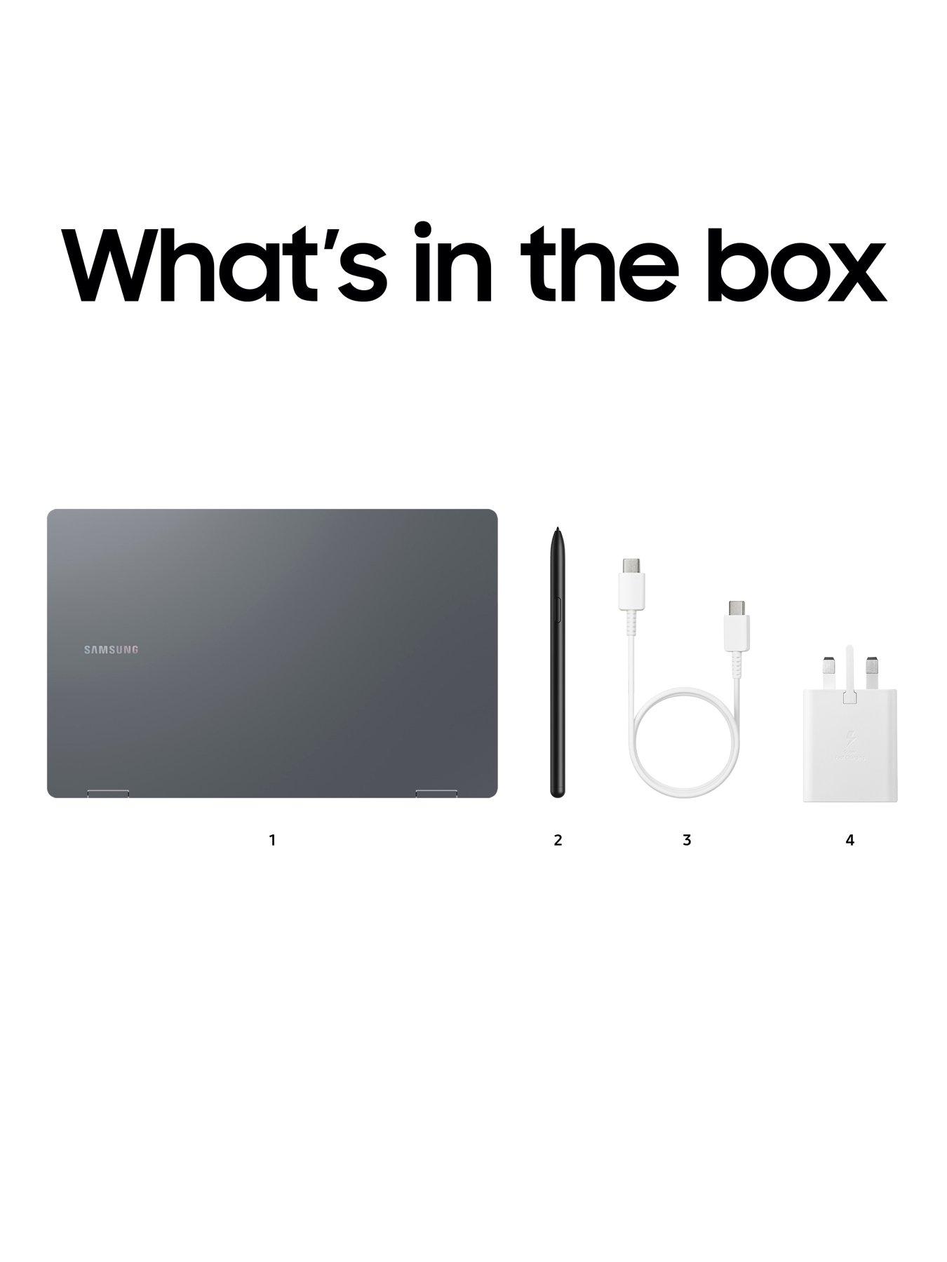 Image 7 of 7 of Samsung Galaxy Book4 360 (2024) Touchscreen Laptop - 15.6in FHD, Intel Core 5,&nbsp;8GB RAM,&nbsp;256GB SSD - Grey