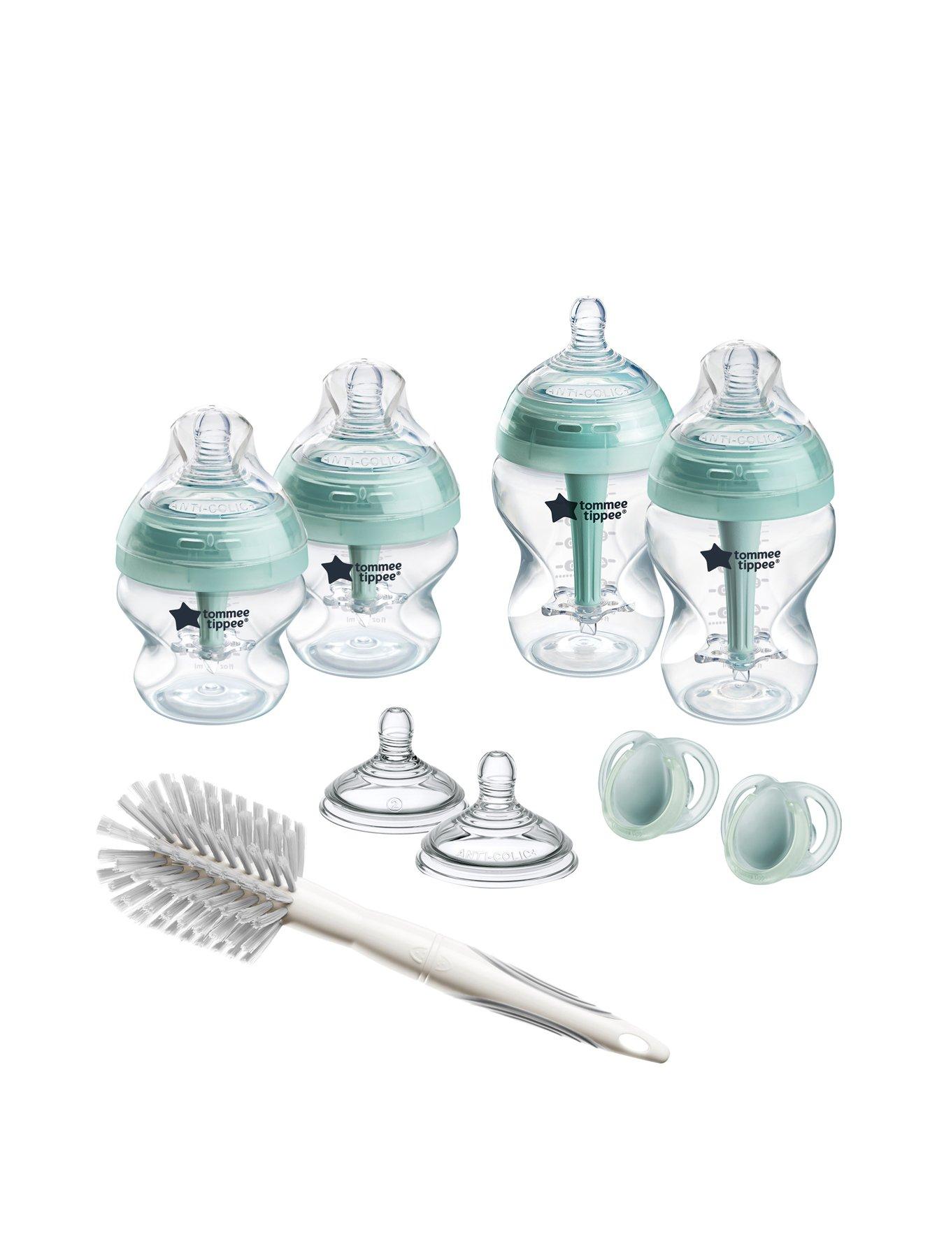 Tommee Tippee Advanced Anti- Colic Starter Feeding Bottle Kit- Clear