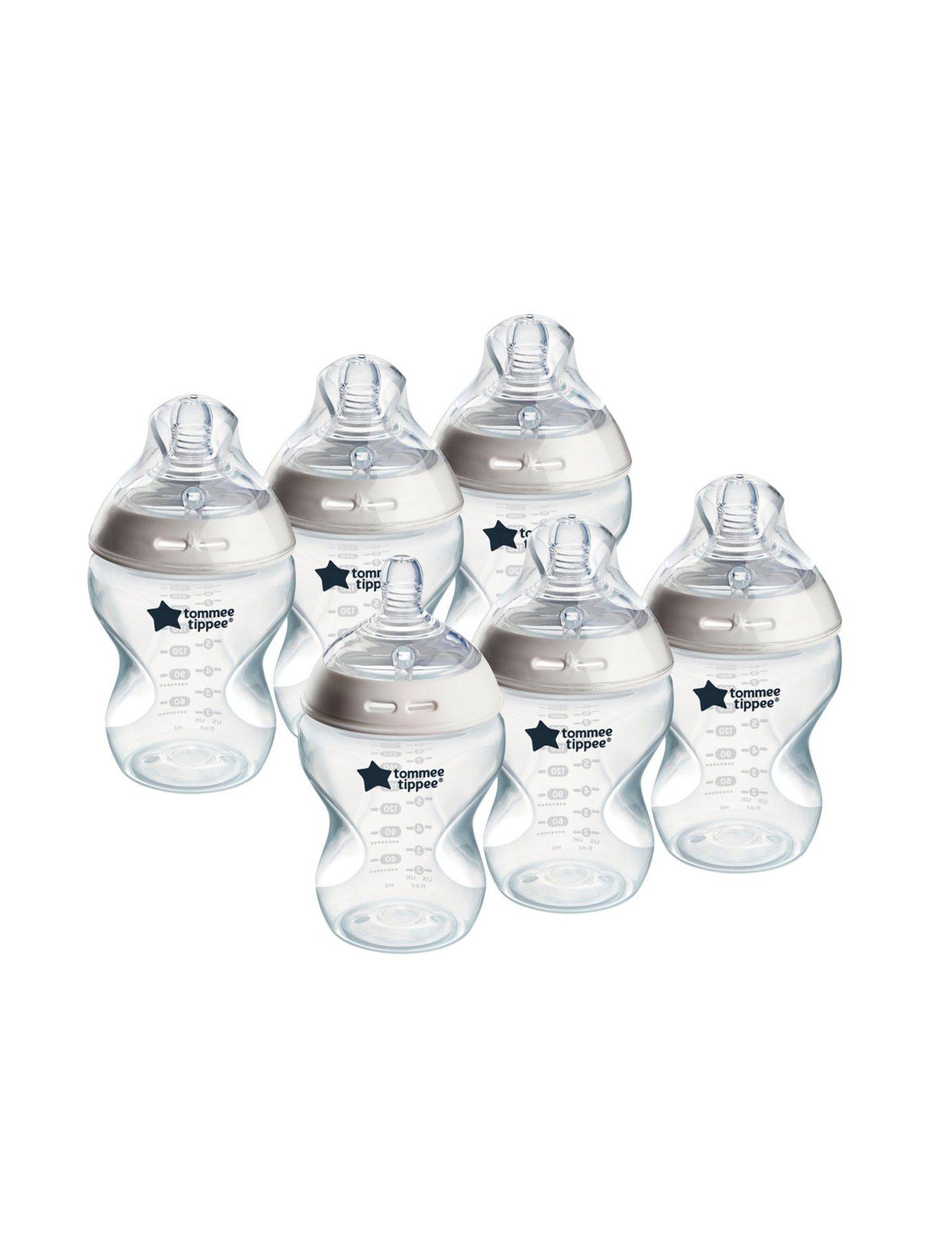 Tommee Tippee Natural Start 6 x 260ml Feeding Bottles