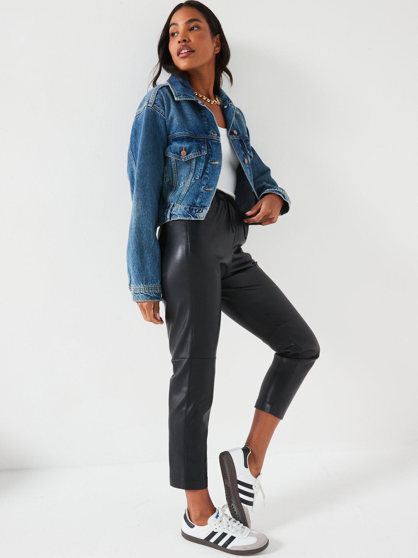 V by Very Authentic Denim Jacket - Dark Wash | Very