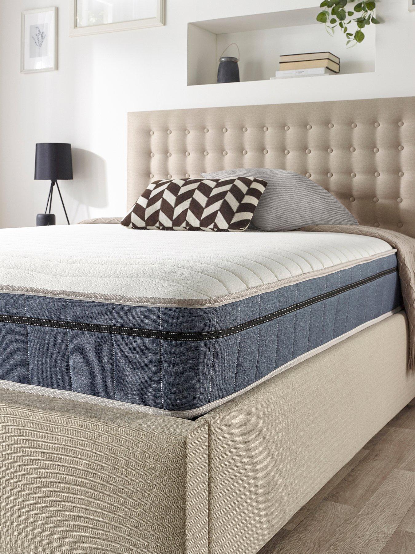 Product photograph of Catherine Lansfield Cosy Pocket Memory 1000 Mattress from very.co.uk