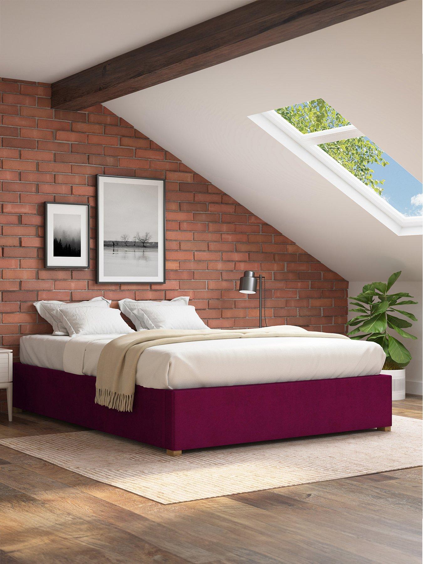 Product photograph of Aspire Platform Ottoman Bedframe - Super King from very.co.uk