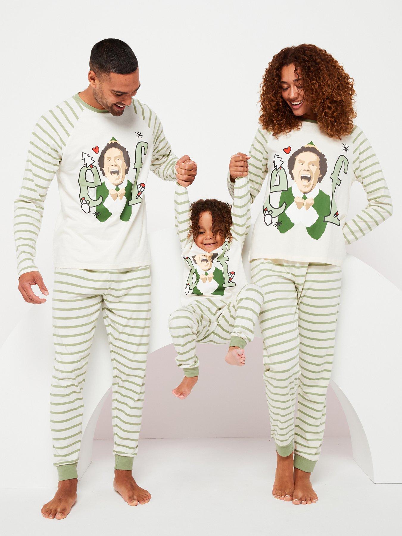 Ladies Elf Family Christmas Pyjama