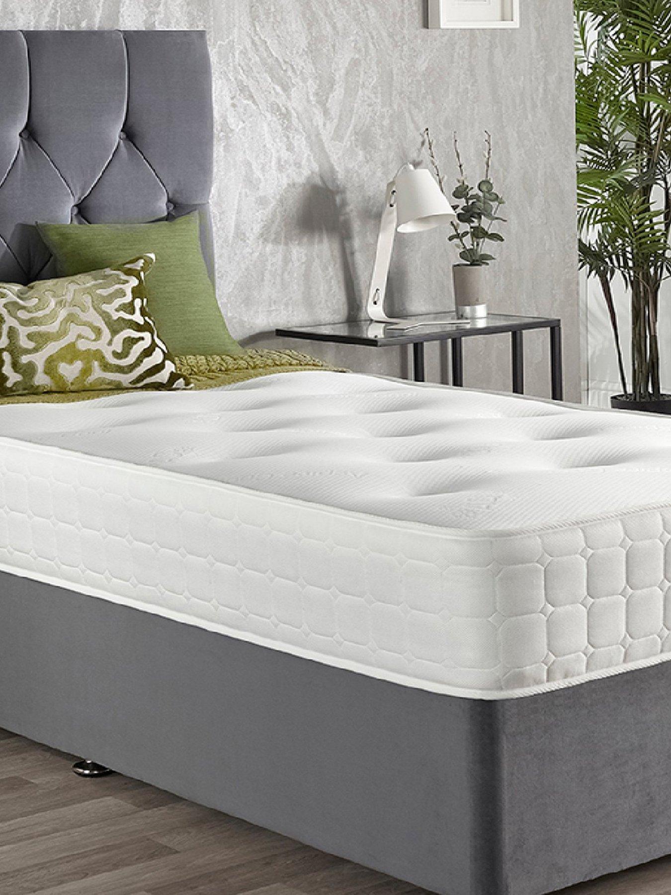 Product photograph of Aspire Classic Bonnell Handcrafted Mattress from very.co.uk