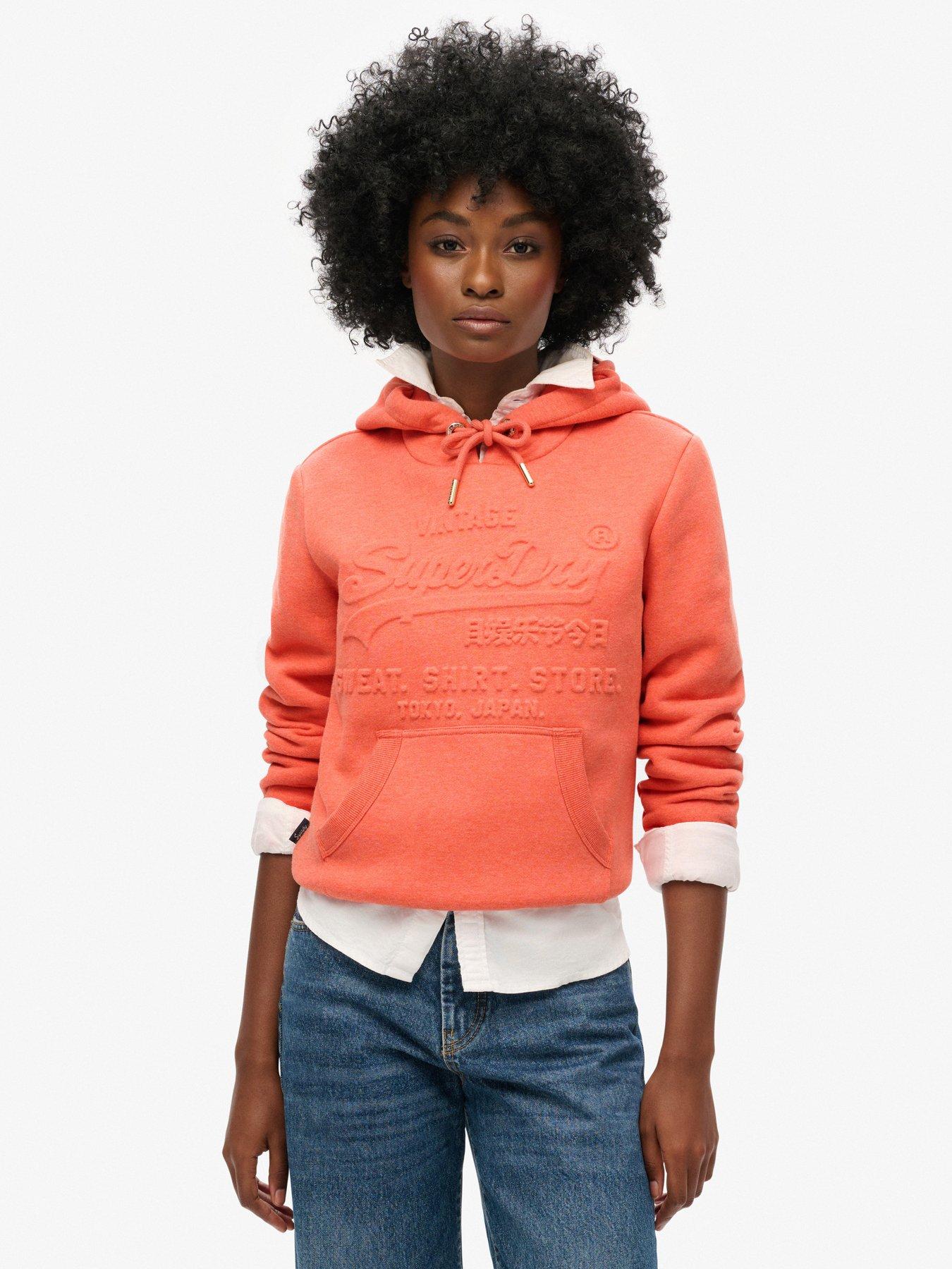 Hoodies Sweatshirts Superdry Pink Women Very