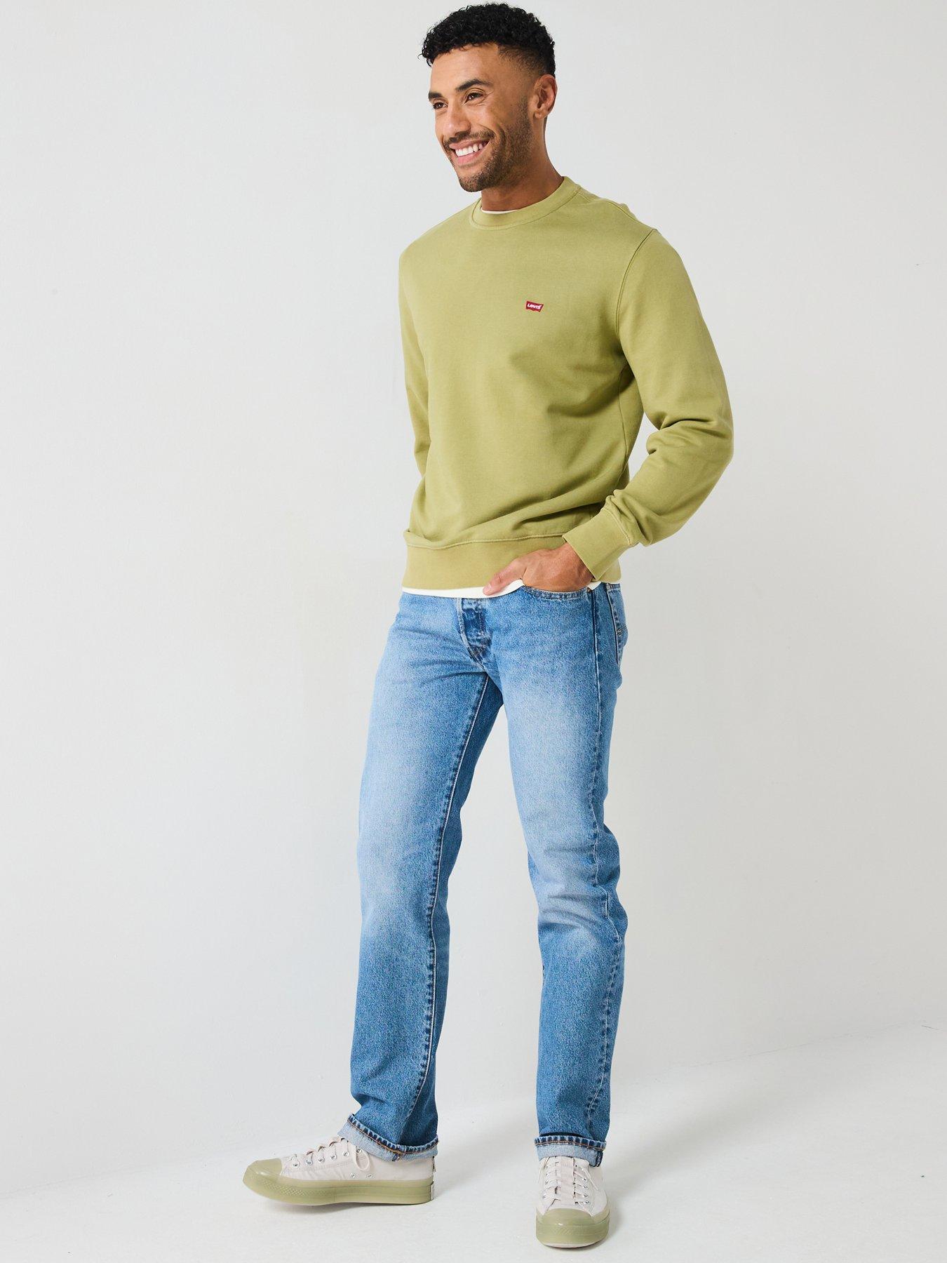 Image 3 of 5 of Levi's 501&reg; Original Straight Fit Jeans - Chemicals - Blue