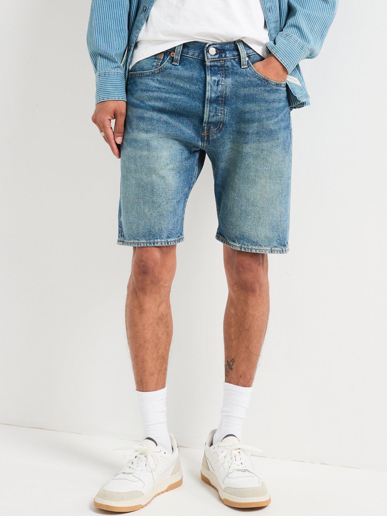 undefined 501 Original Denim Shorts - 5pm In The Mission Shorts - Dark Blue