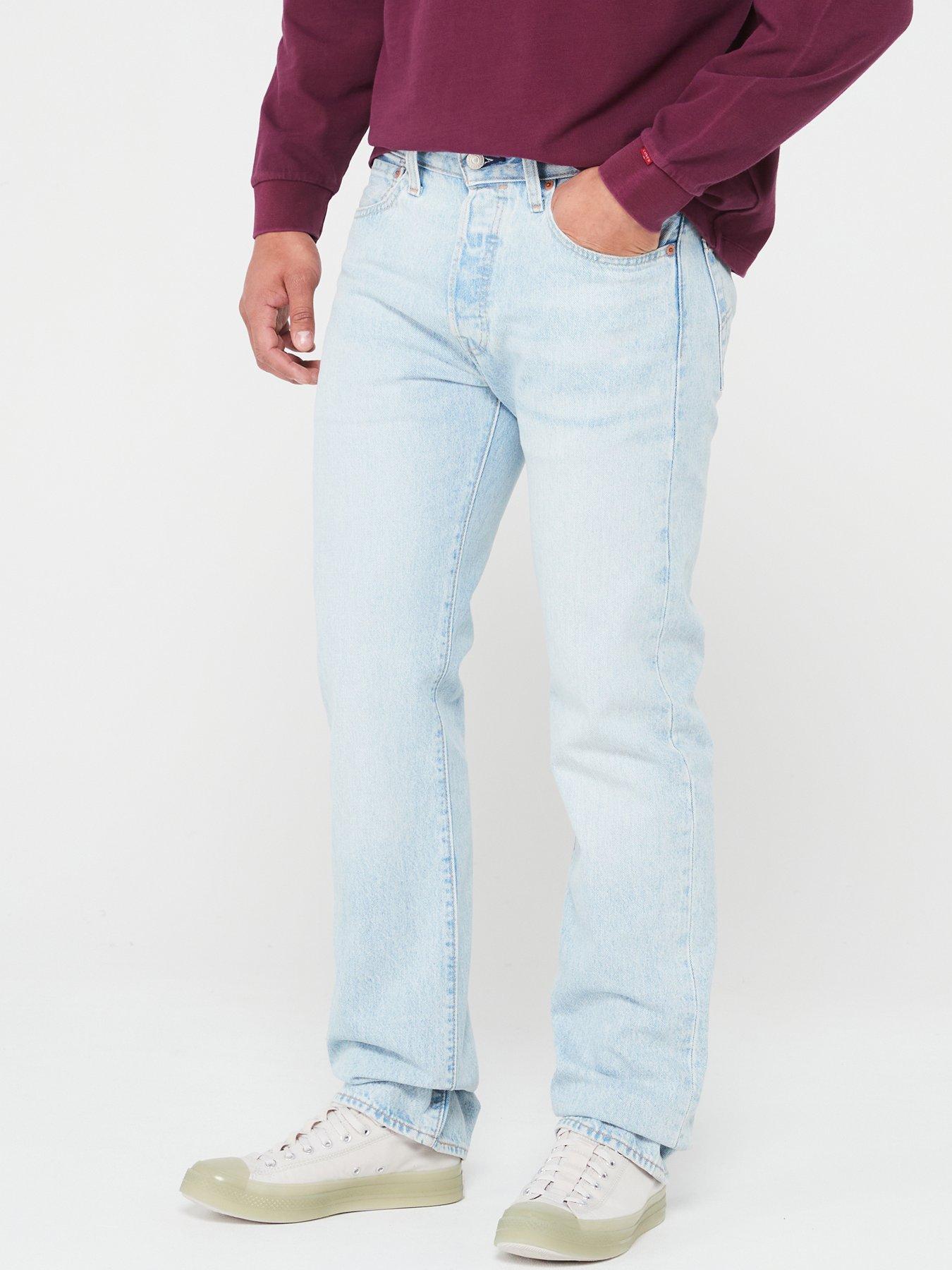 501 Original Straight Fit Jeans Drive Me Crazier Light Blue