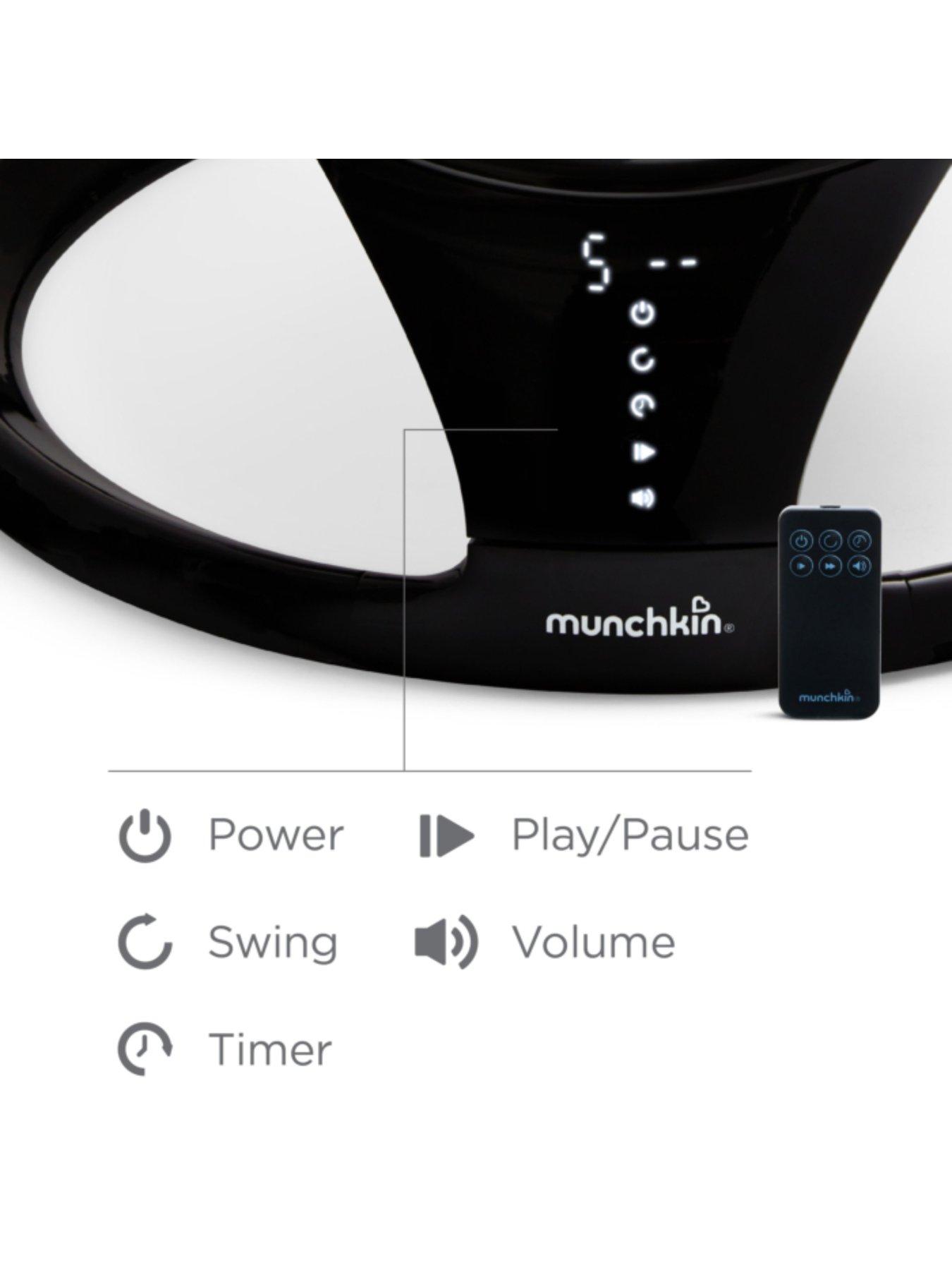 Image 5 of 5 of Munchkin Bluetooth Baby Swing Chair &amp; Seat&nbsp;- Black