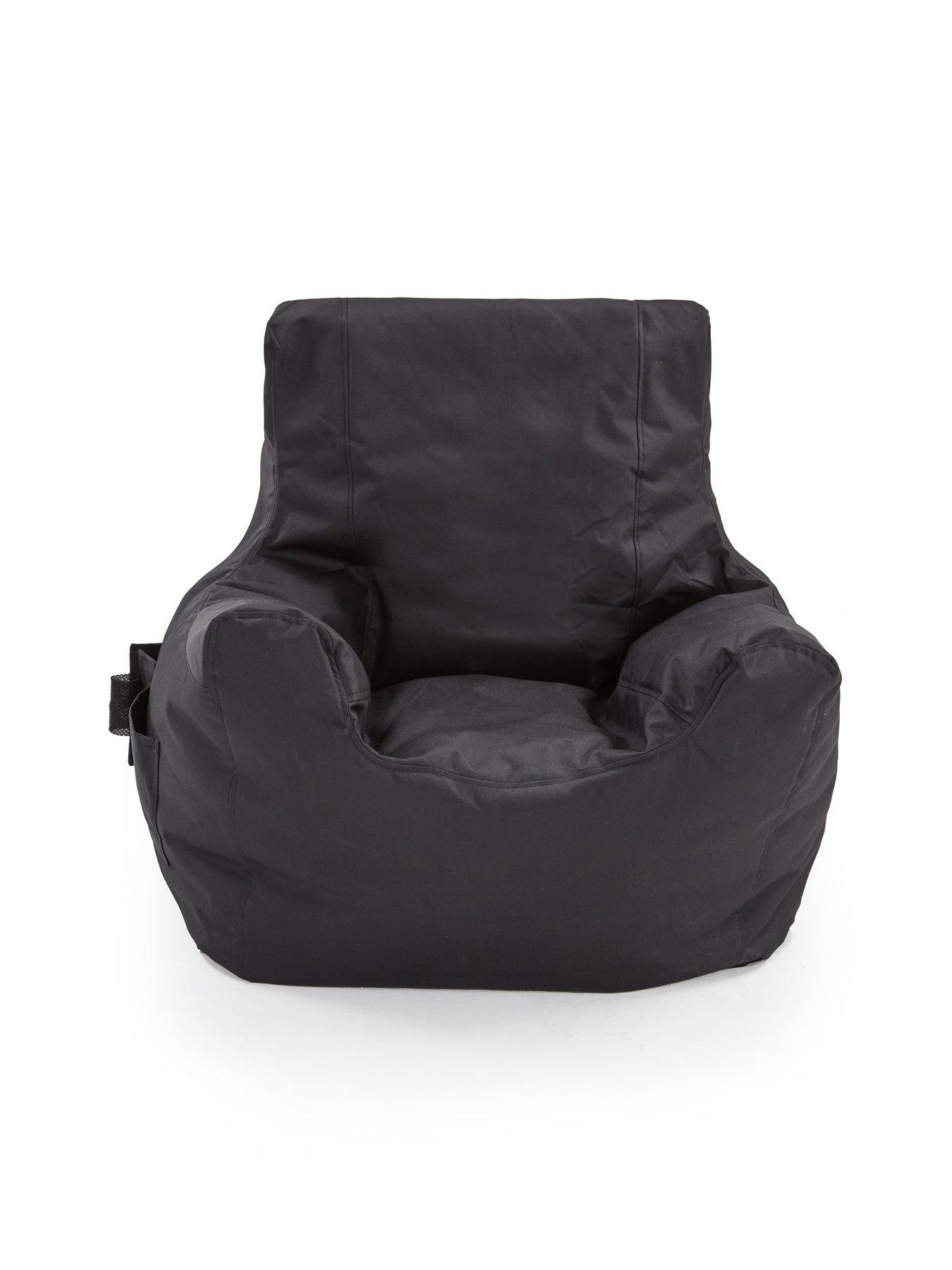 Image 3 of 4 of KAIKOO Teenage Beanbag Chair &ndash; Black