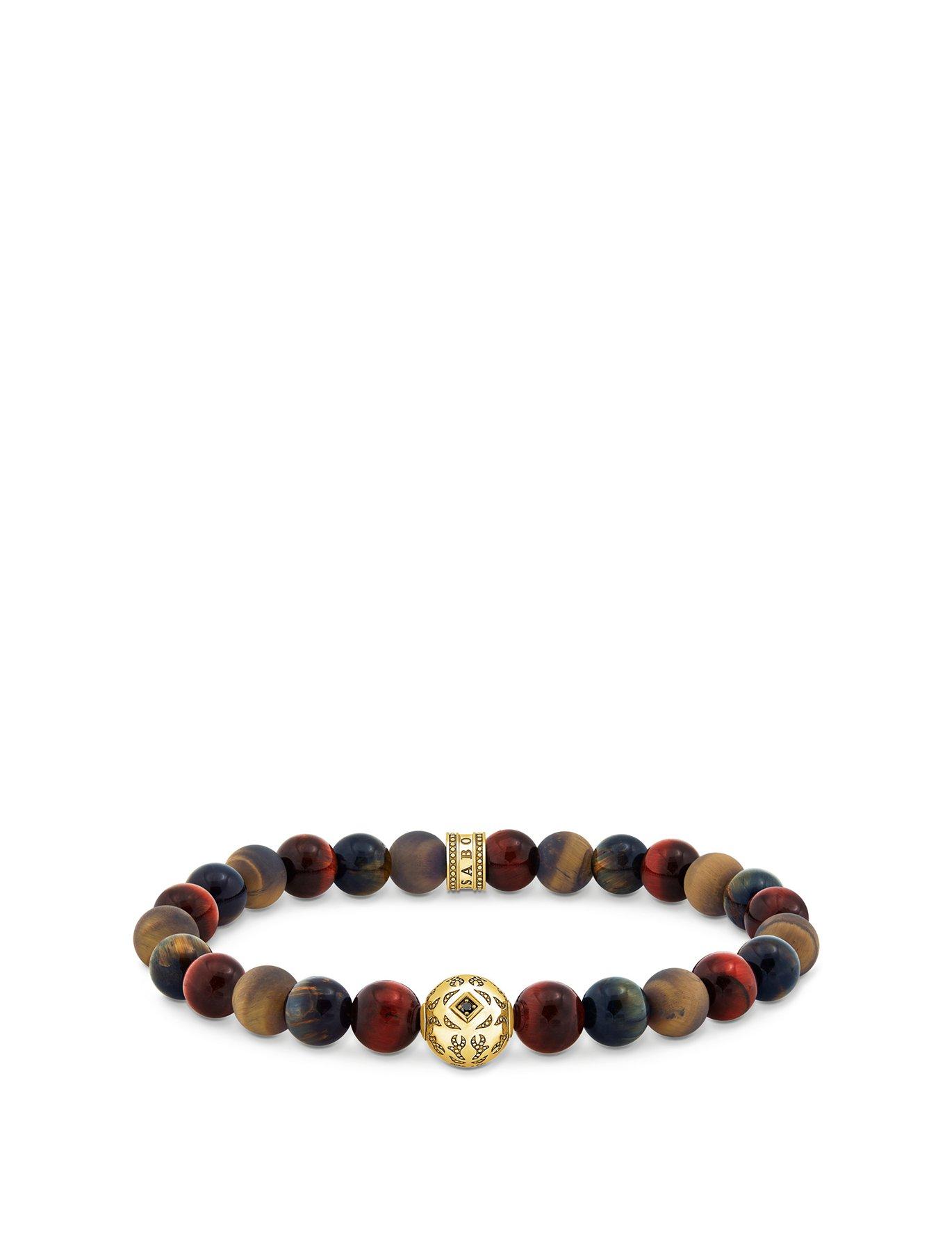 undefined Tiger's Eye Bead Bracelet