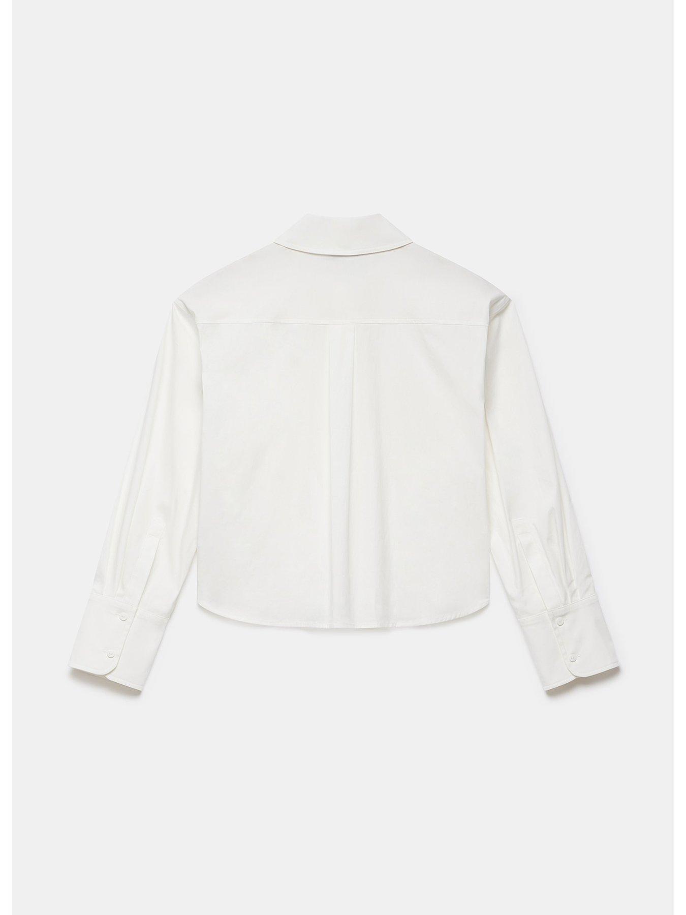 Mint Velvet Cropped Utility Shirt | Very.co.uk