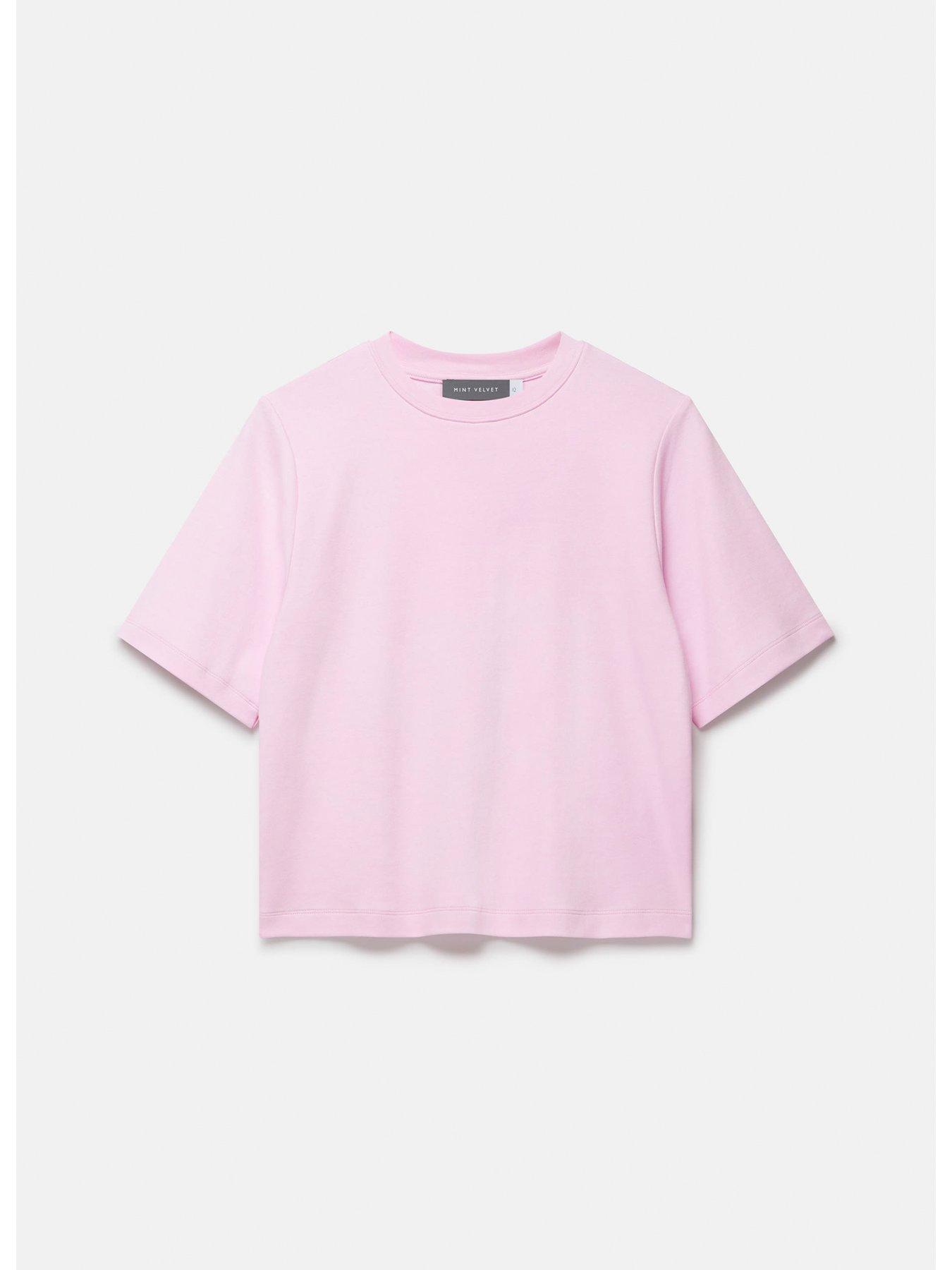 mint velvet pink t shirt