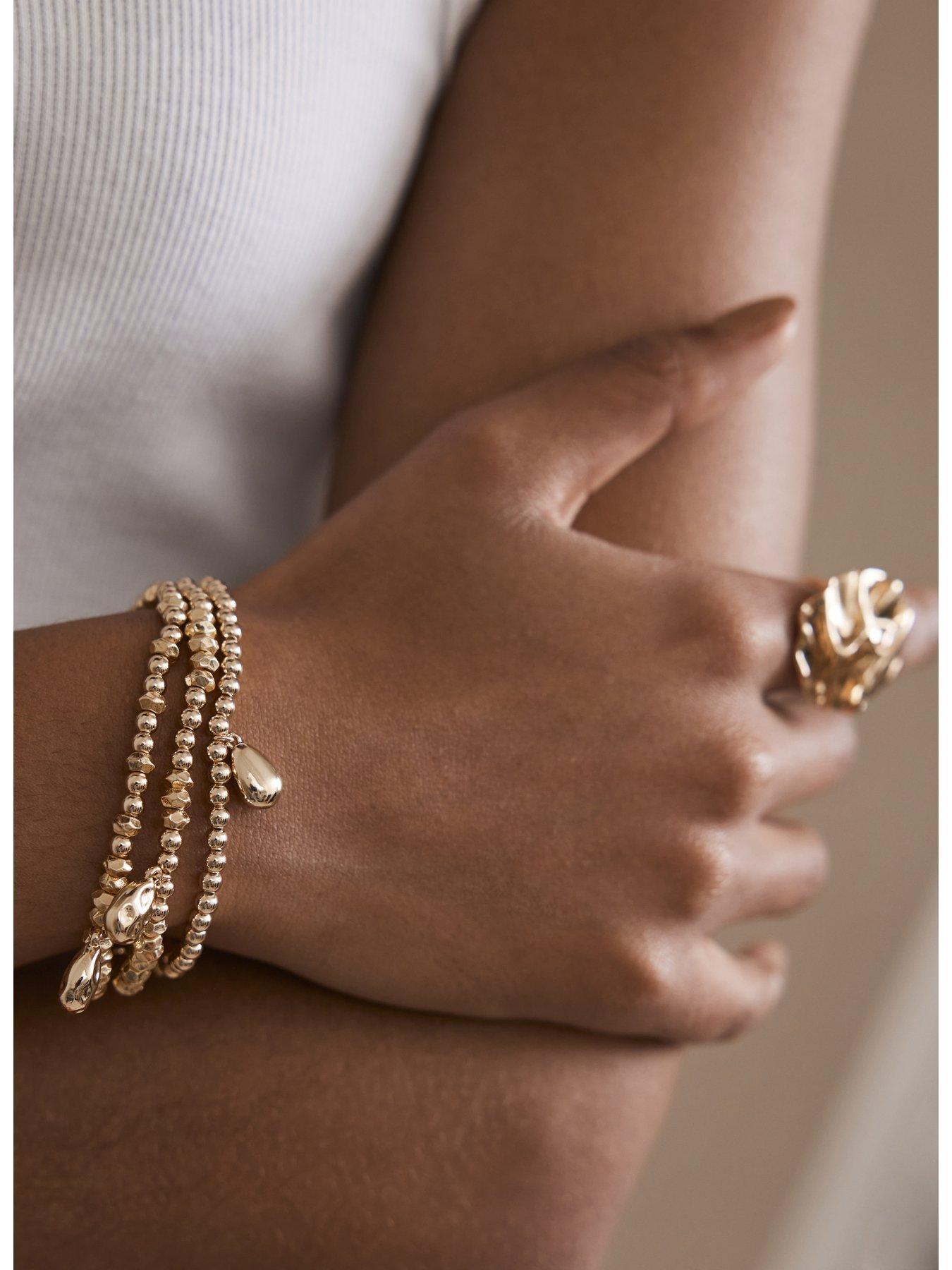 Mint Velvet Gold Friendship Bracelet Very.co.uk