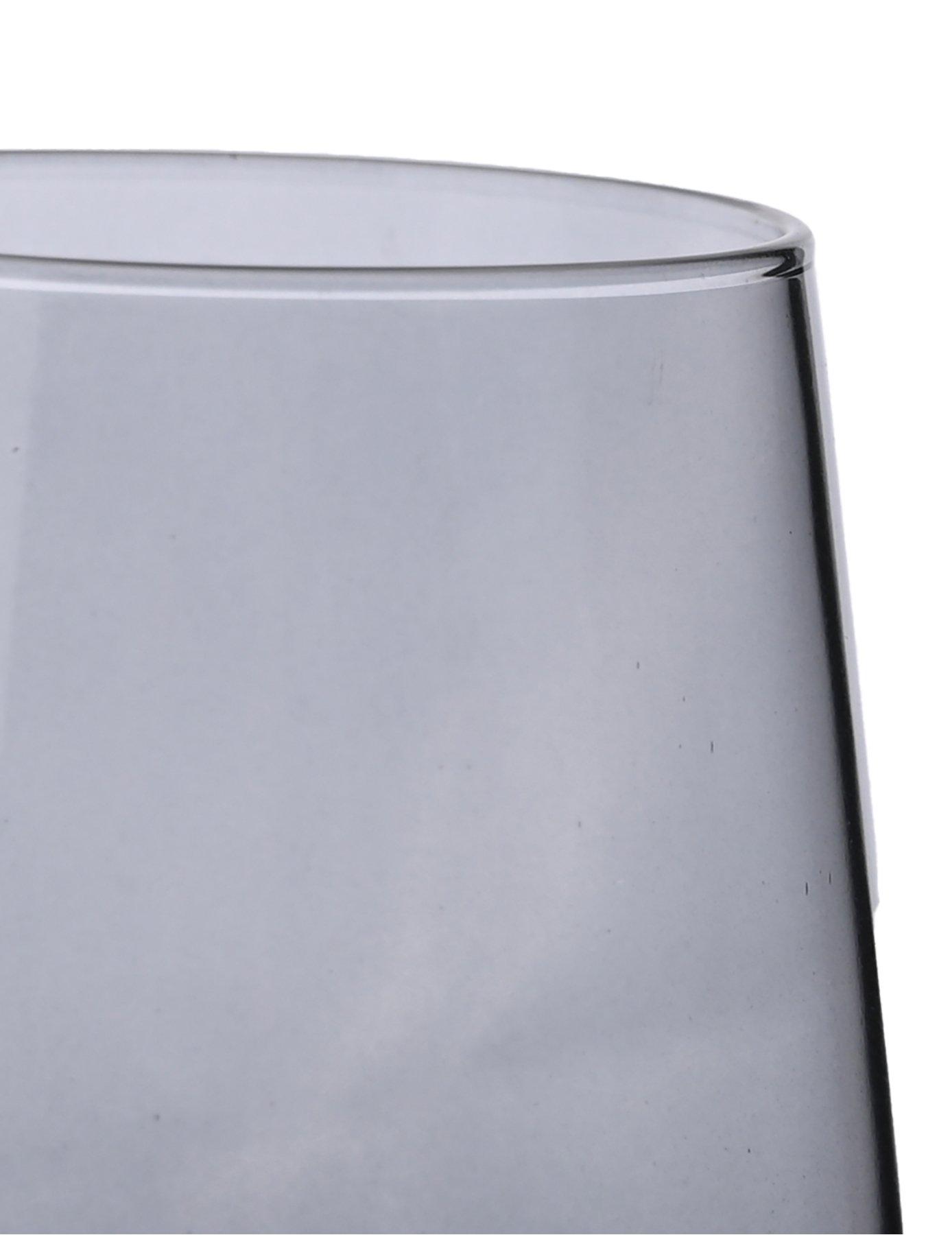Image 2 of 4 of Hestia Set of 2 Grey Ombre Tumbler Glasses