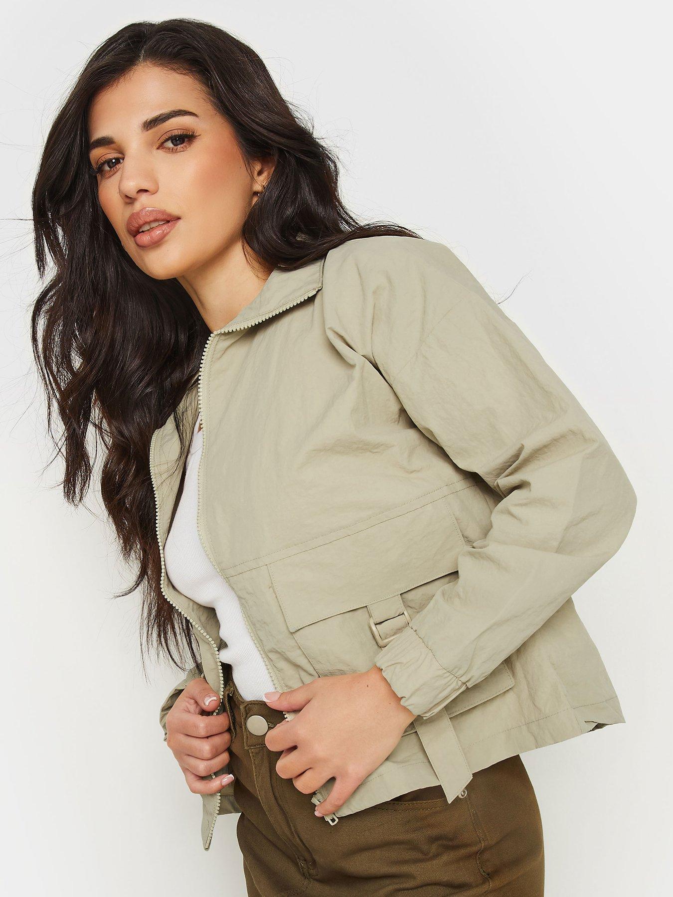 Petite cargo jacket deals