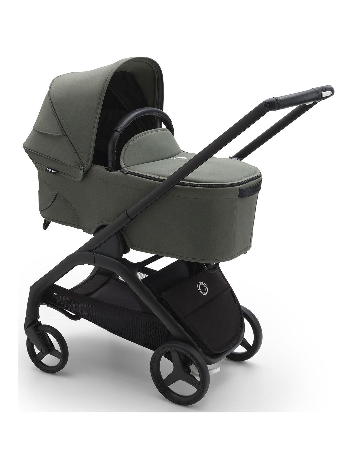 Image 2 of 4 of Bugaboo Dragonfly Carrycot Complete - Forest Green