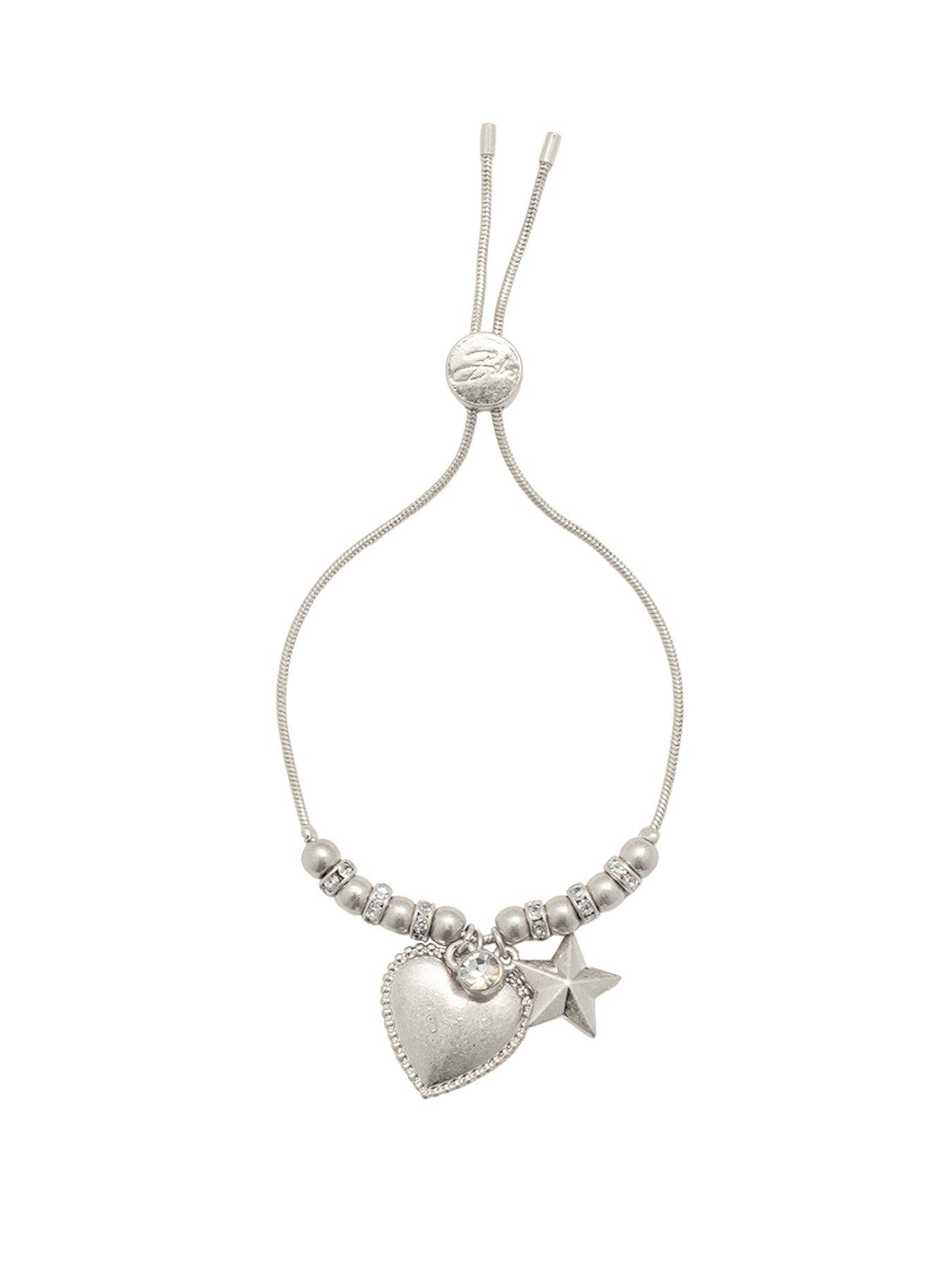 Product photograph of Bibi Bijoux Silver Stellar Harmony Friendship Bracelet from very.co.uk