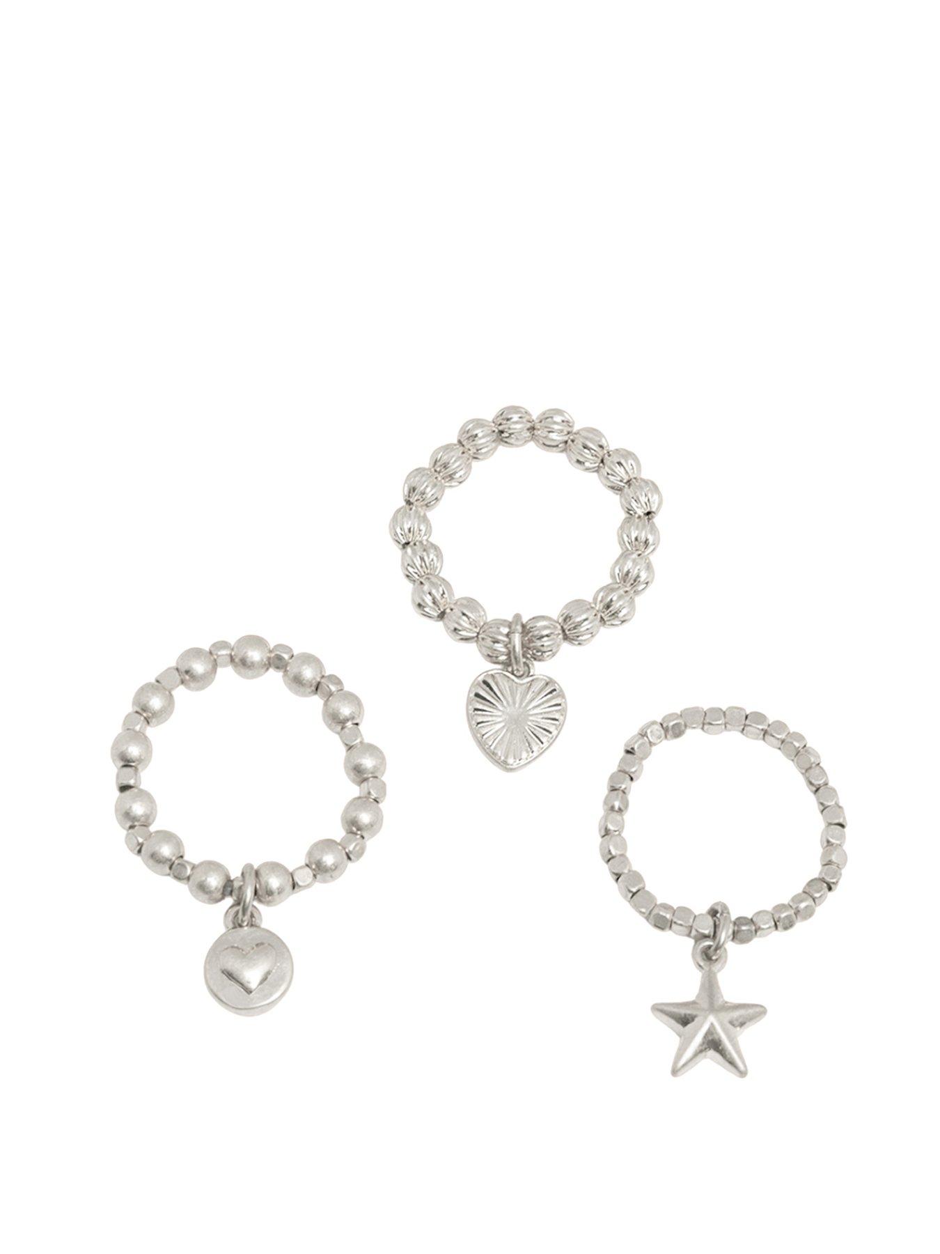 bibi-bijoux-silver-stellar-harmony-stretch-ring-set