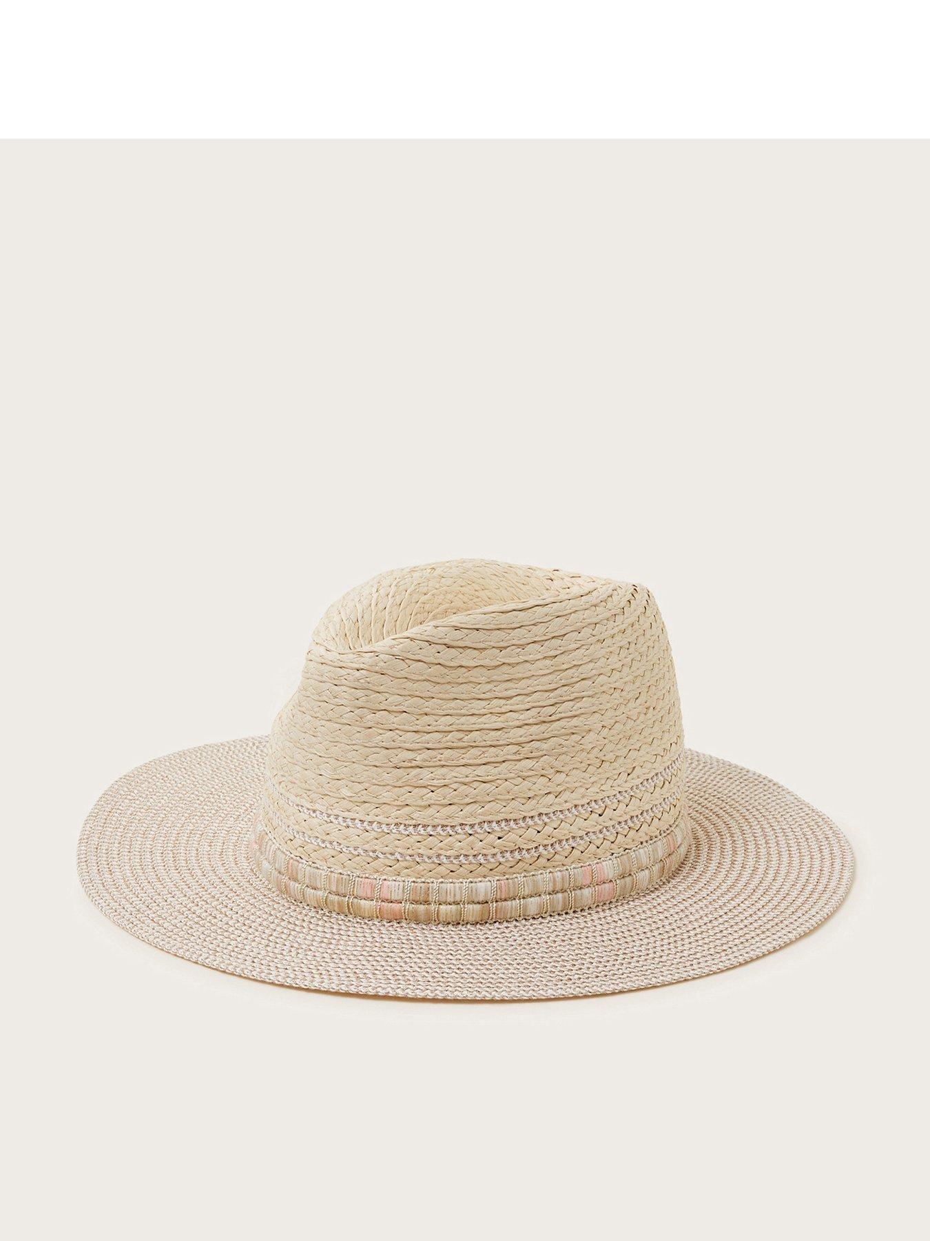 Monsoon Cream Fedora With Lurex | very.co.uk