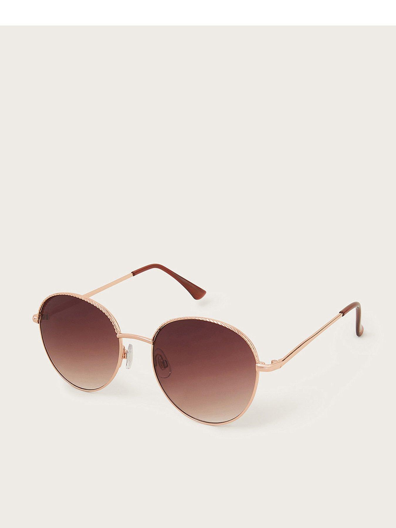 Image 1 of 2 of Monsoon Round Twist Frame Sunglasses