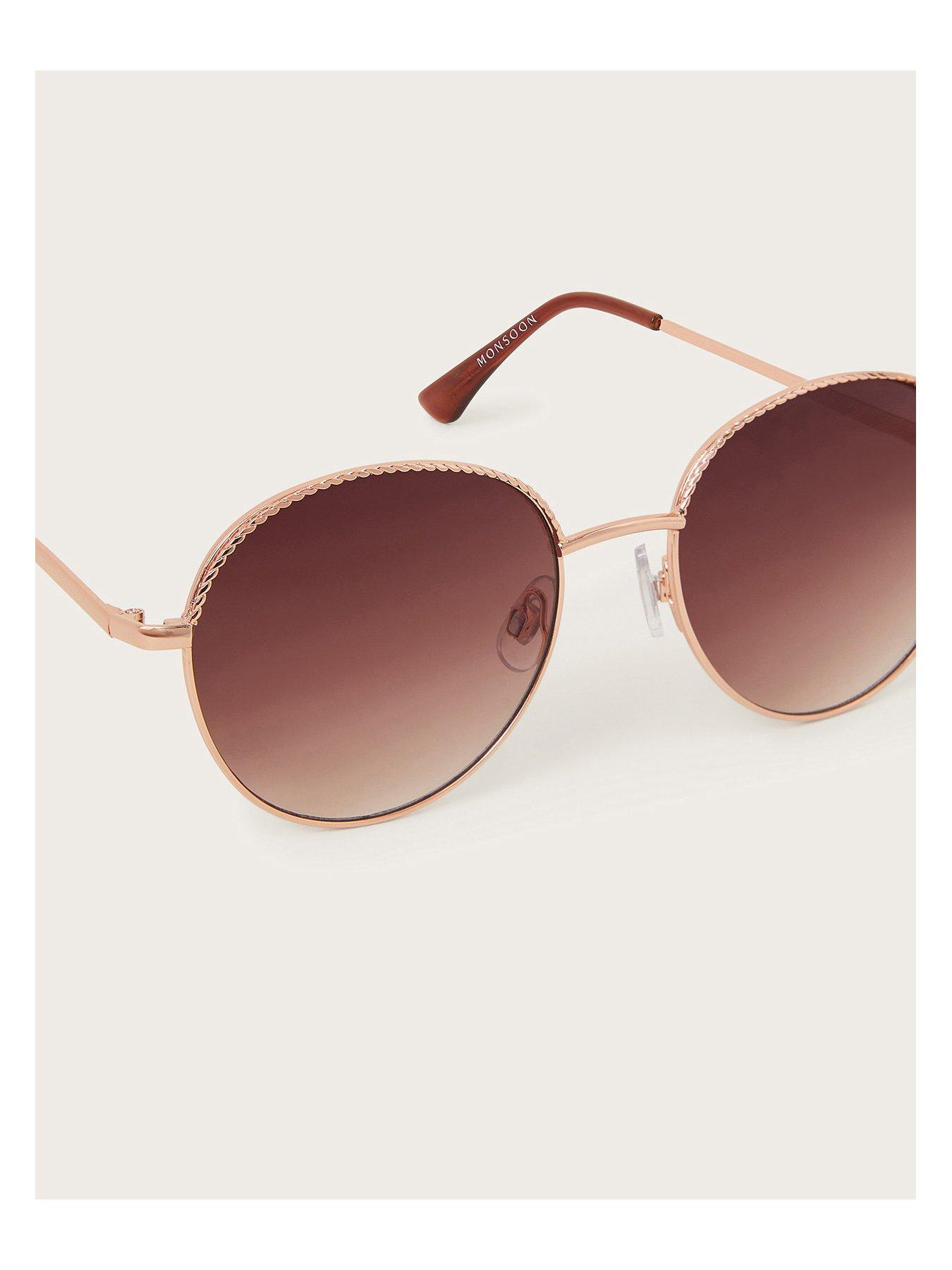 Image 2 of 2 of Monsoon Round Twist Frame Sunglasses