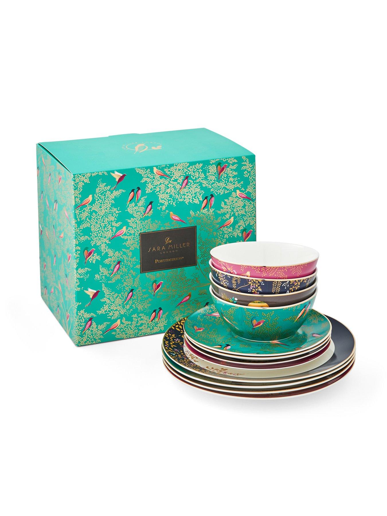 Product photograph of Sara Miller Chelsea 12-piece Dinner Set from very.co.uk