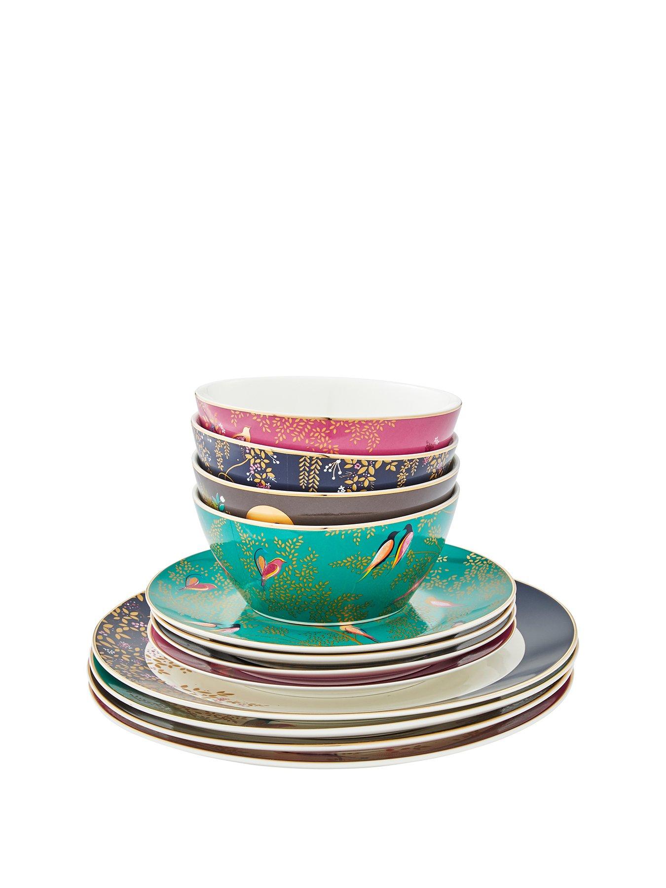 Image 2 of 7 of Sara Miller Chelsea 12-Piece Dinner Set