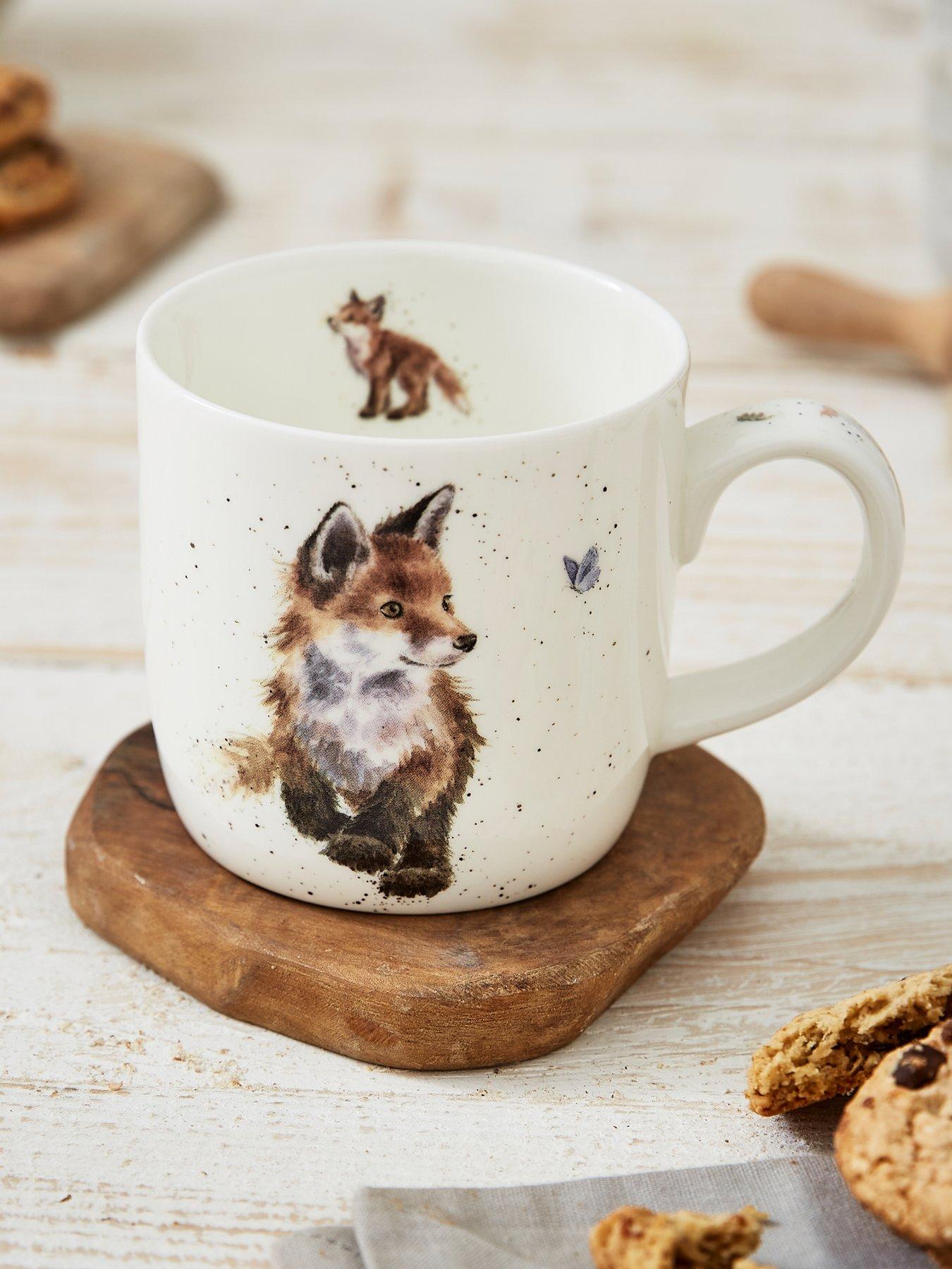 Product photograph of Royal Worcester Wrendale Born To Be Wild Mug from very.co.uk