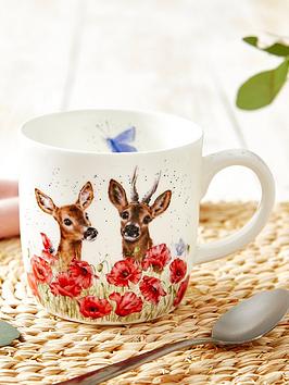 Product photograph of Royal Worcester Deer To Me Mug Deer from very.co.uk