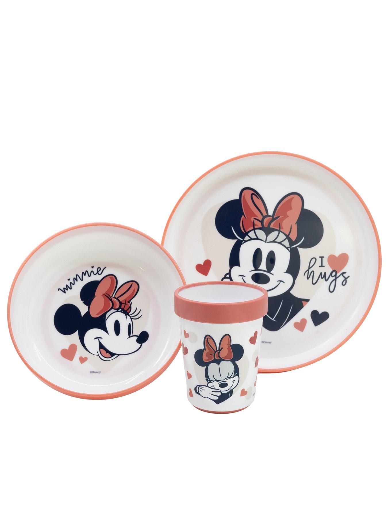 Disney Minnie Mouse Infant 3 Piece Dinner Set | Very.co.uk