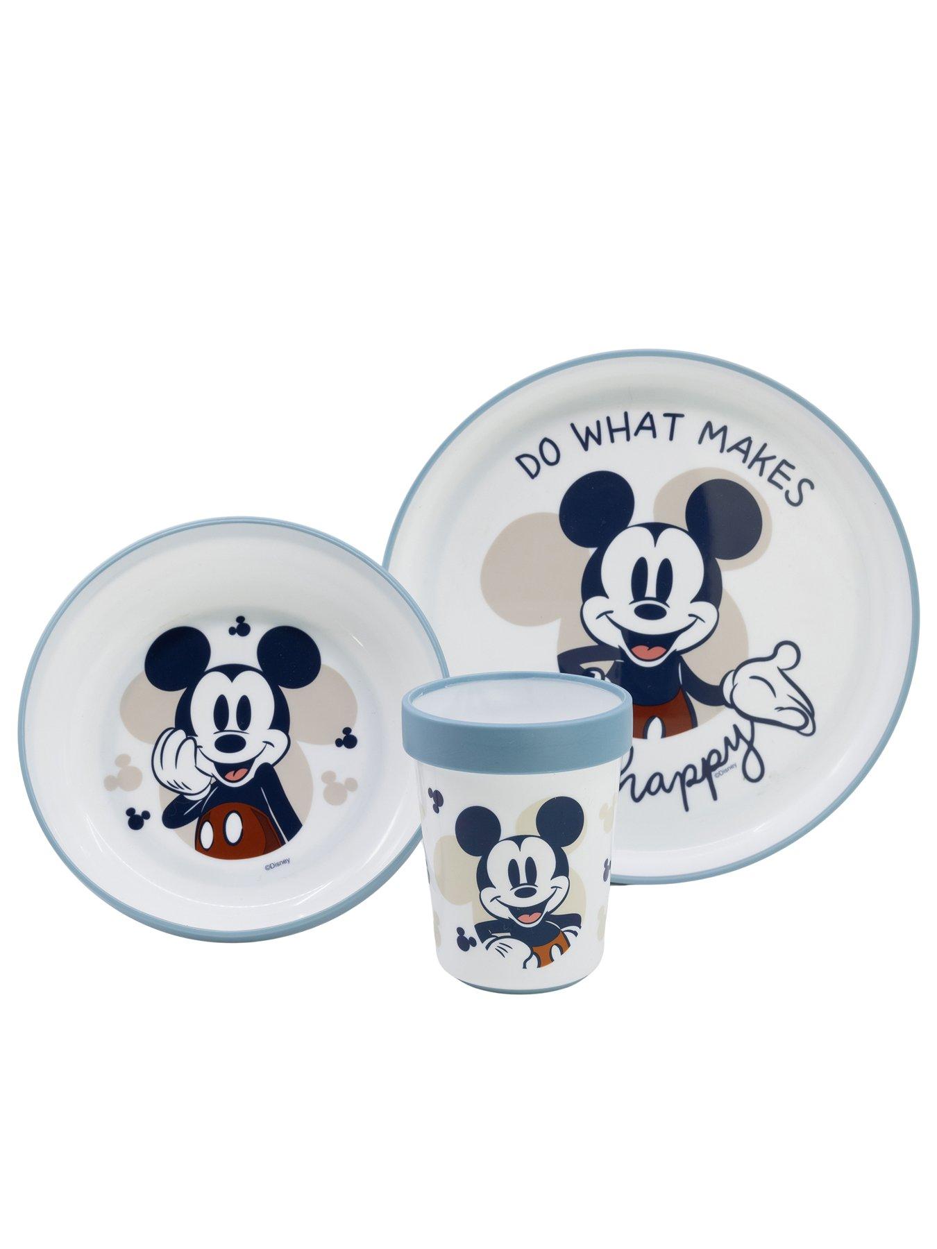 Mickey plate set hotsell