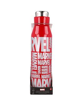 Product photograph of Marvel Double Walled Stainless Steel Bottle from very.co.uk