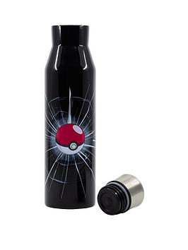 Product photograph of Pokemon Double Walled Stainless Steel Bottle from very.co.uk