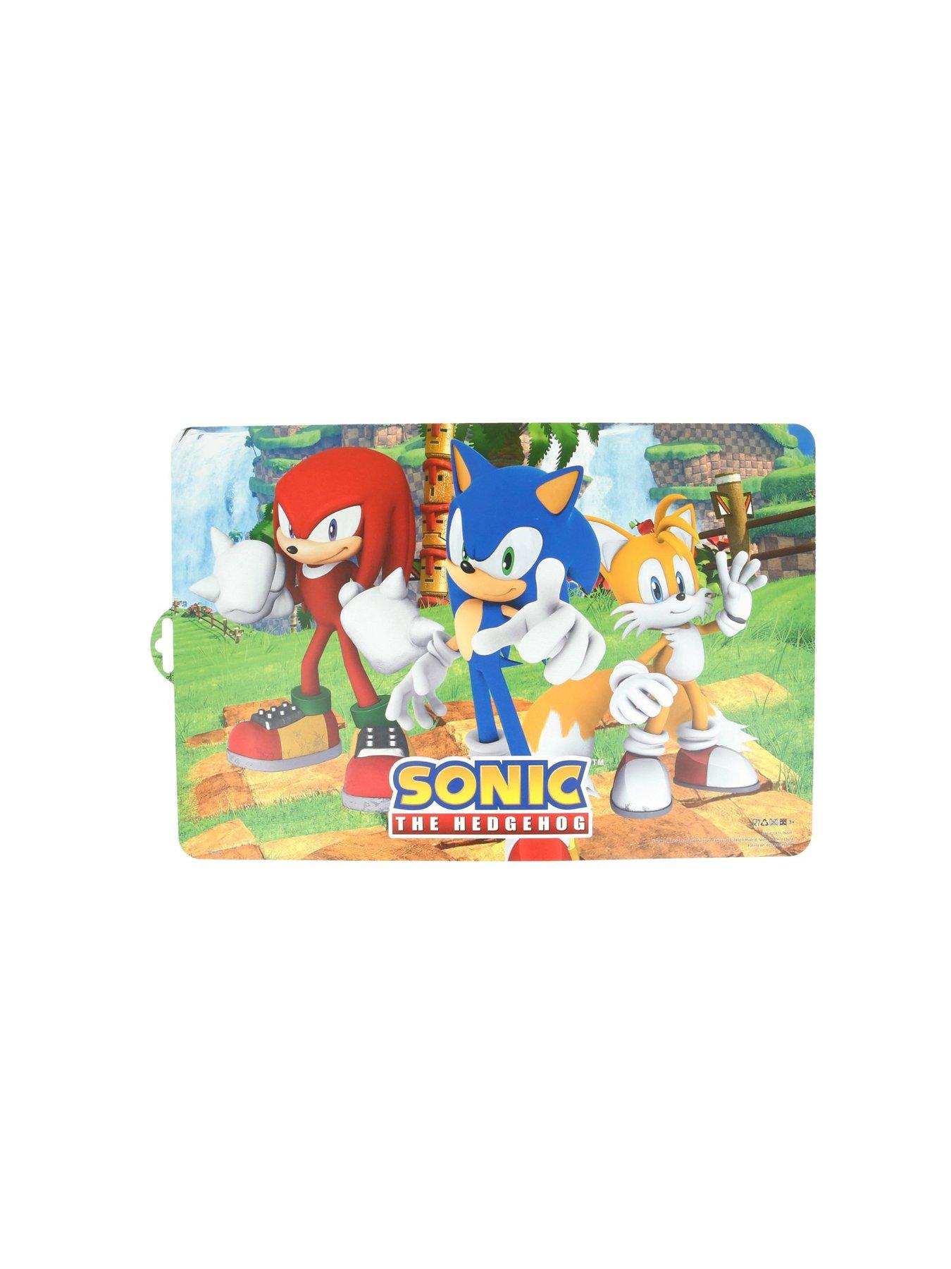 Image 3 of 3 of Sonic the Hedgehog Sonic 6 Piece Kids Dinner and Placemat Set
