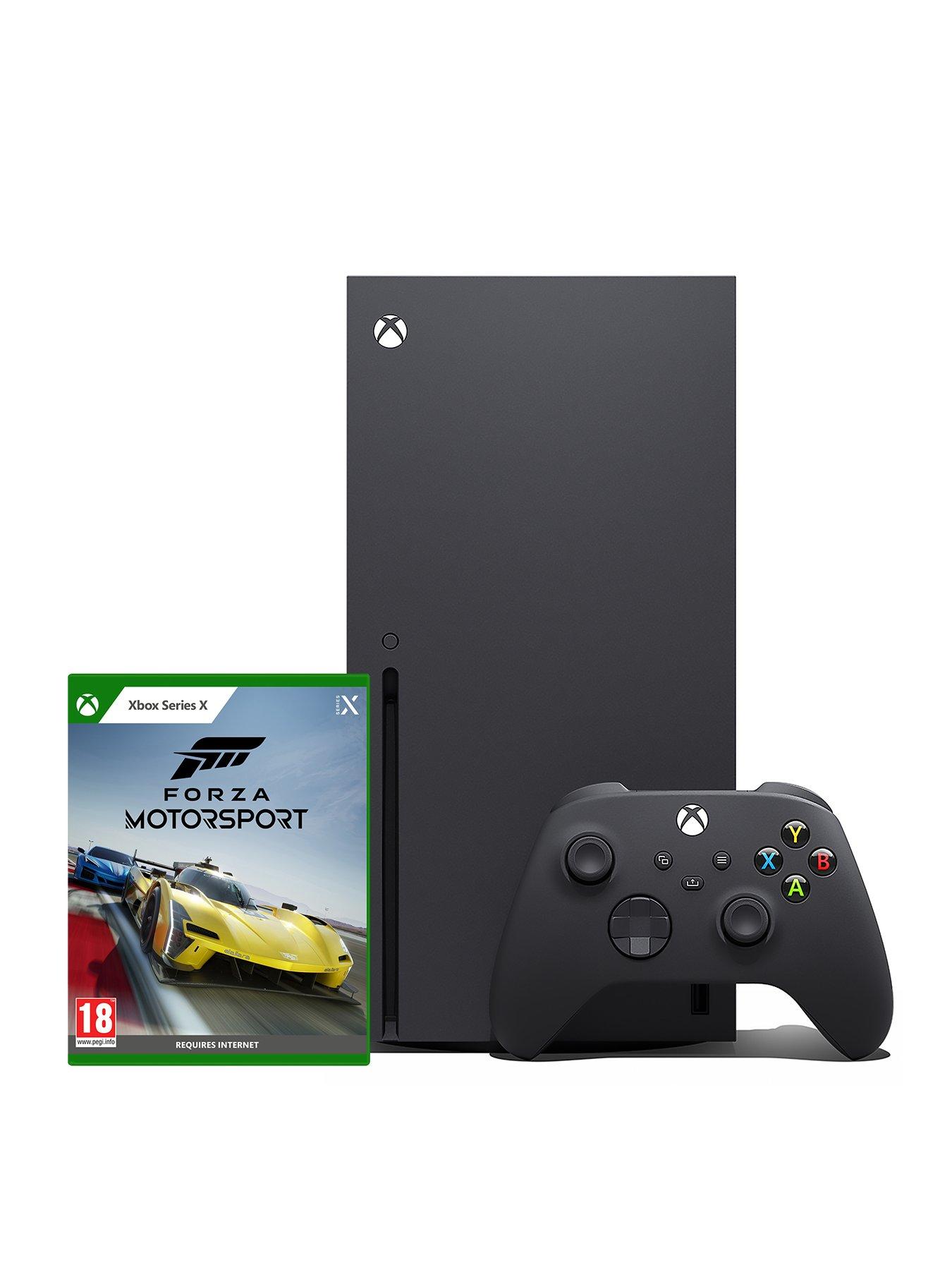 Xbox Series X Console 1TB Carbon Black plus Forza Motorsport Standard Edition Very